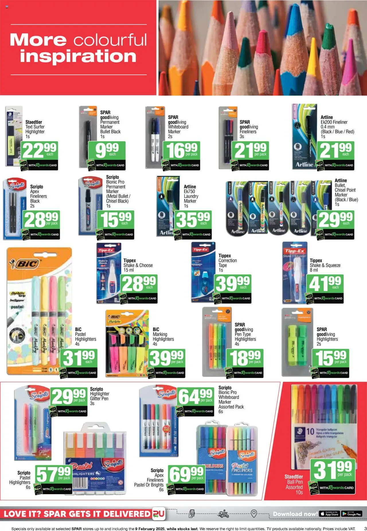 Spar Back to School from 18/11/2024 - 09/02/2025/2025 > Promotions - page 3