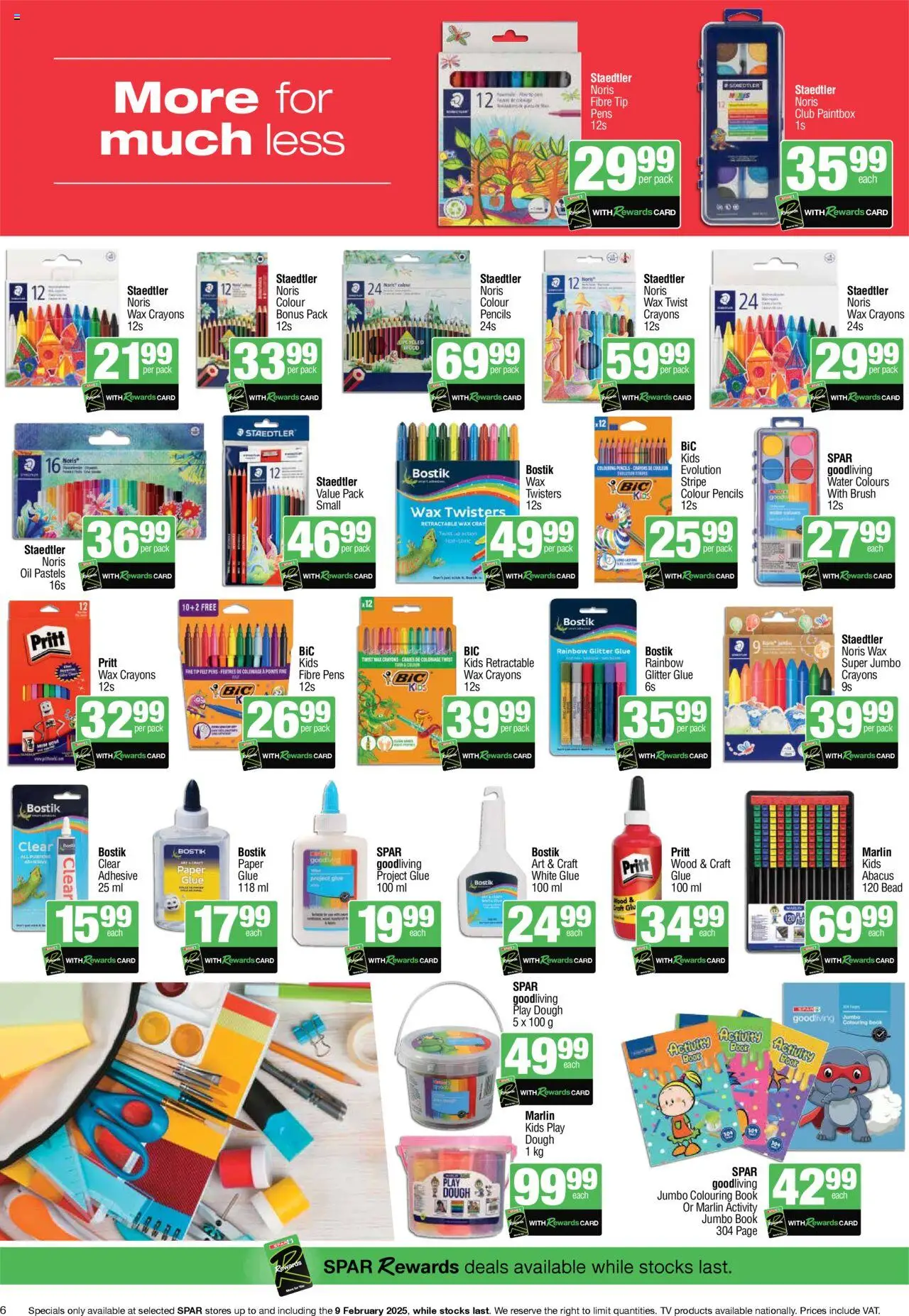 Spar Back to School from 18/11/2024 - 09/02/2025/2025 > Promotions - page 6
