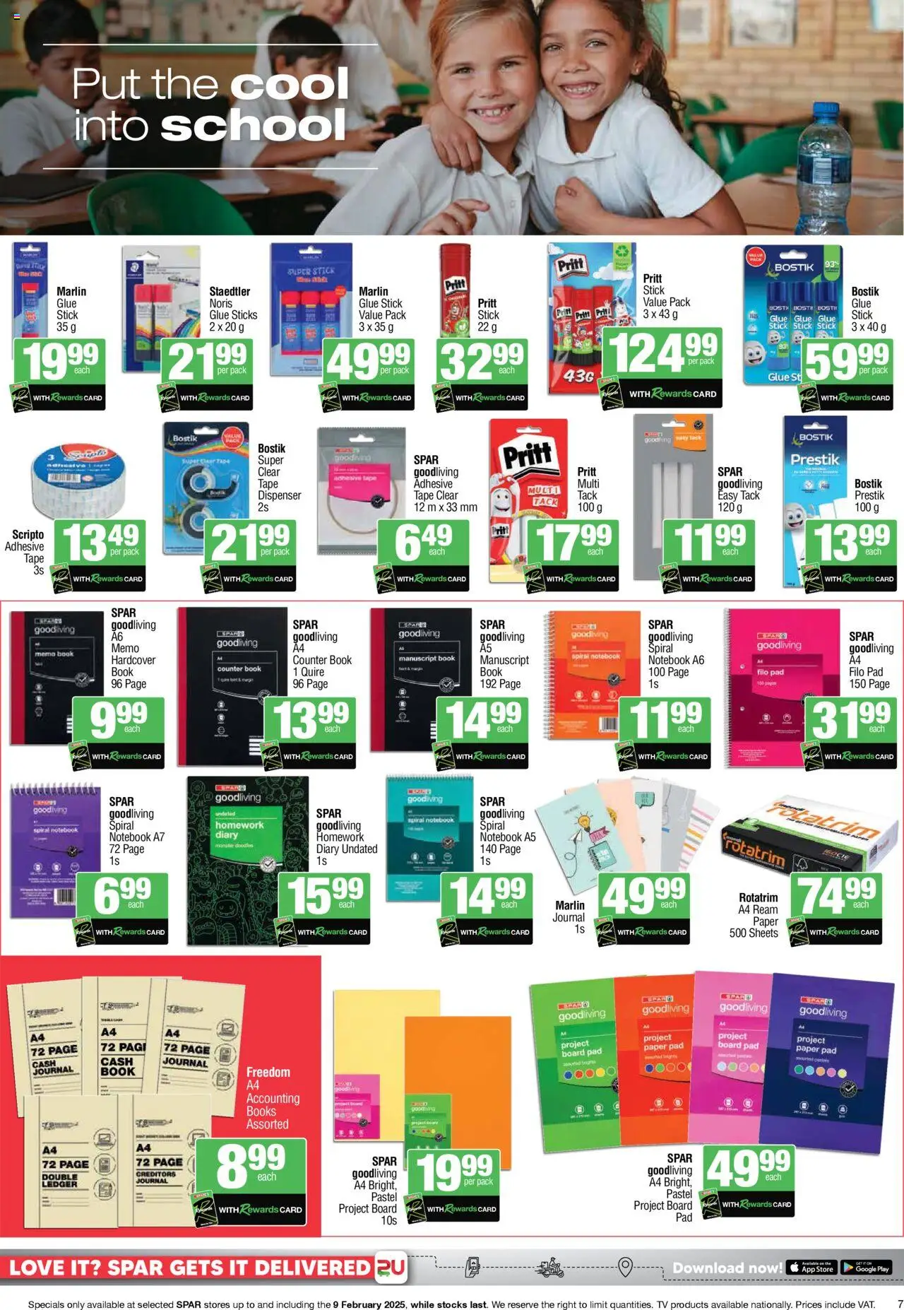 Spar Back to School from 18/11/2024 - 09/02/2025/2025 > Promotions - page 7