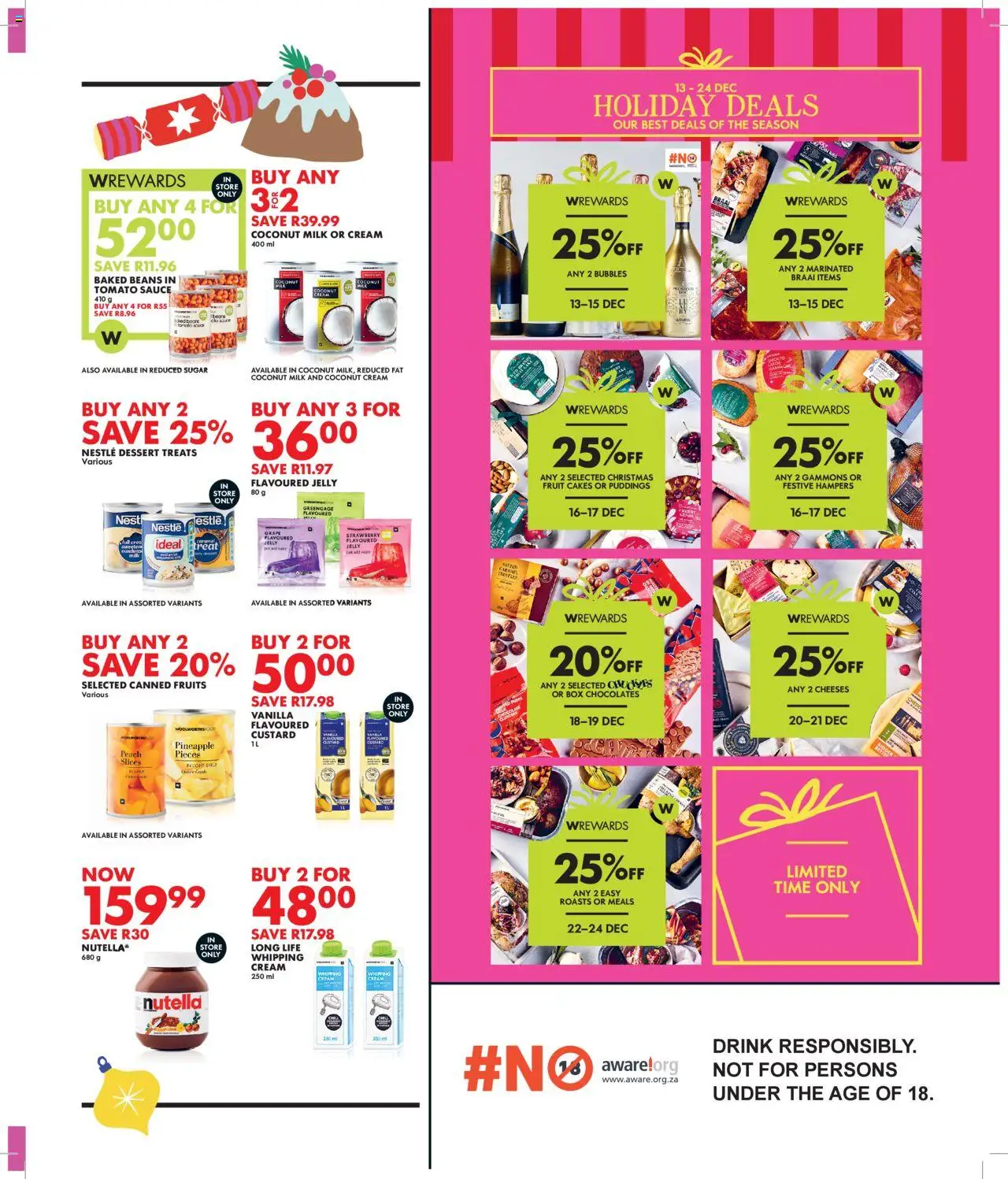 Woolworths Daily Difference - Gauteng from 09/12 - 22/12/2024 > Promotions - page 5