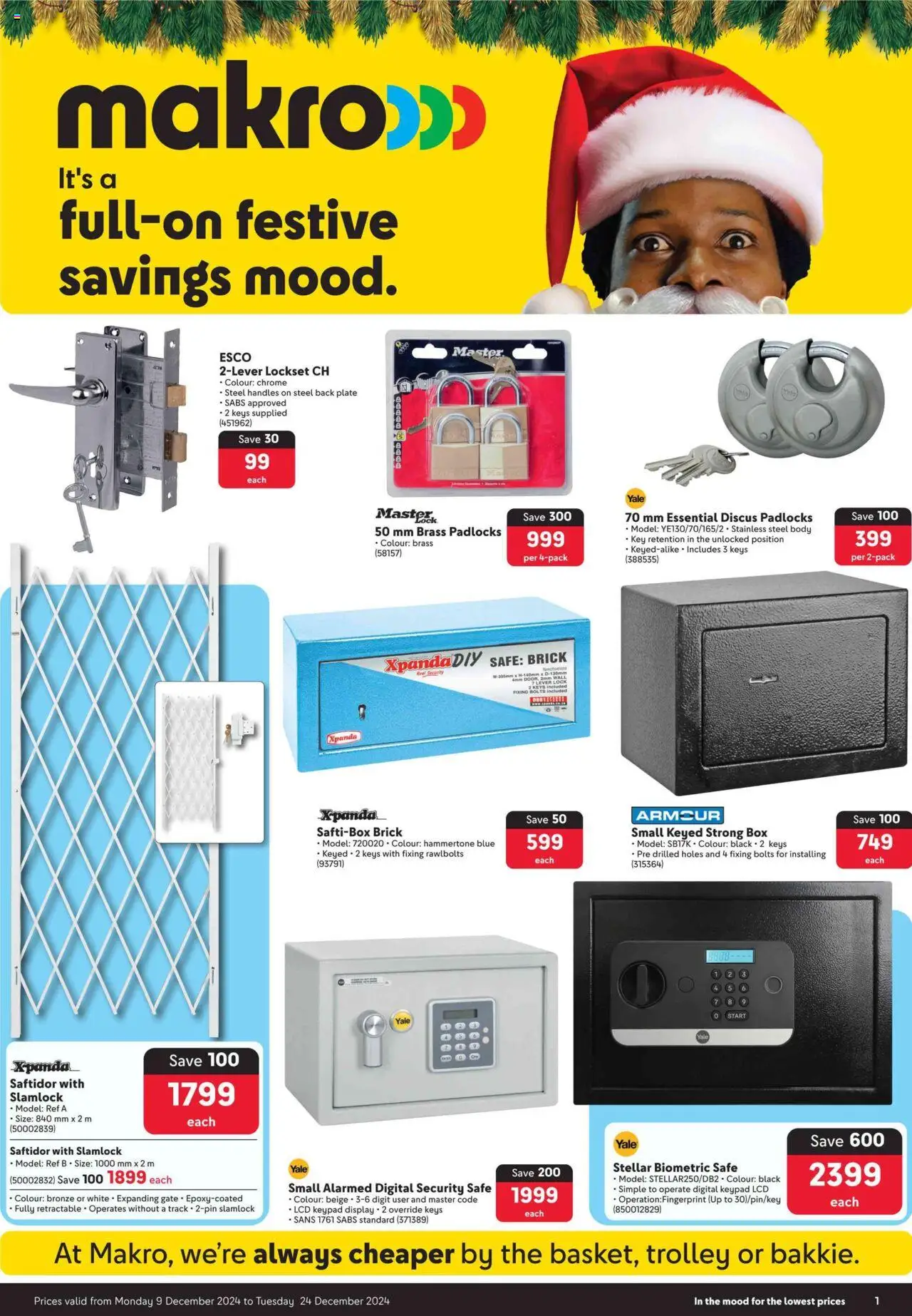 Makro CHRISTMAS Catalogue 2024 (valid 09/12 - 24/12)