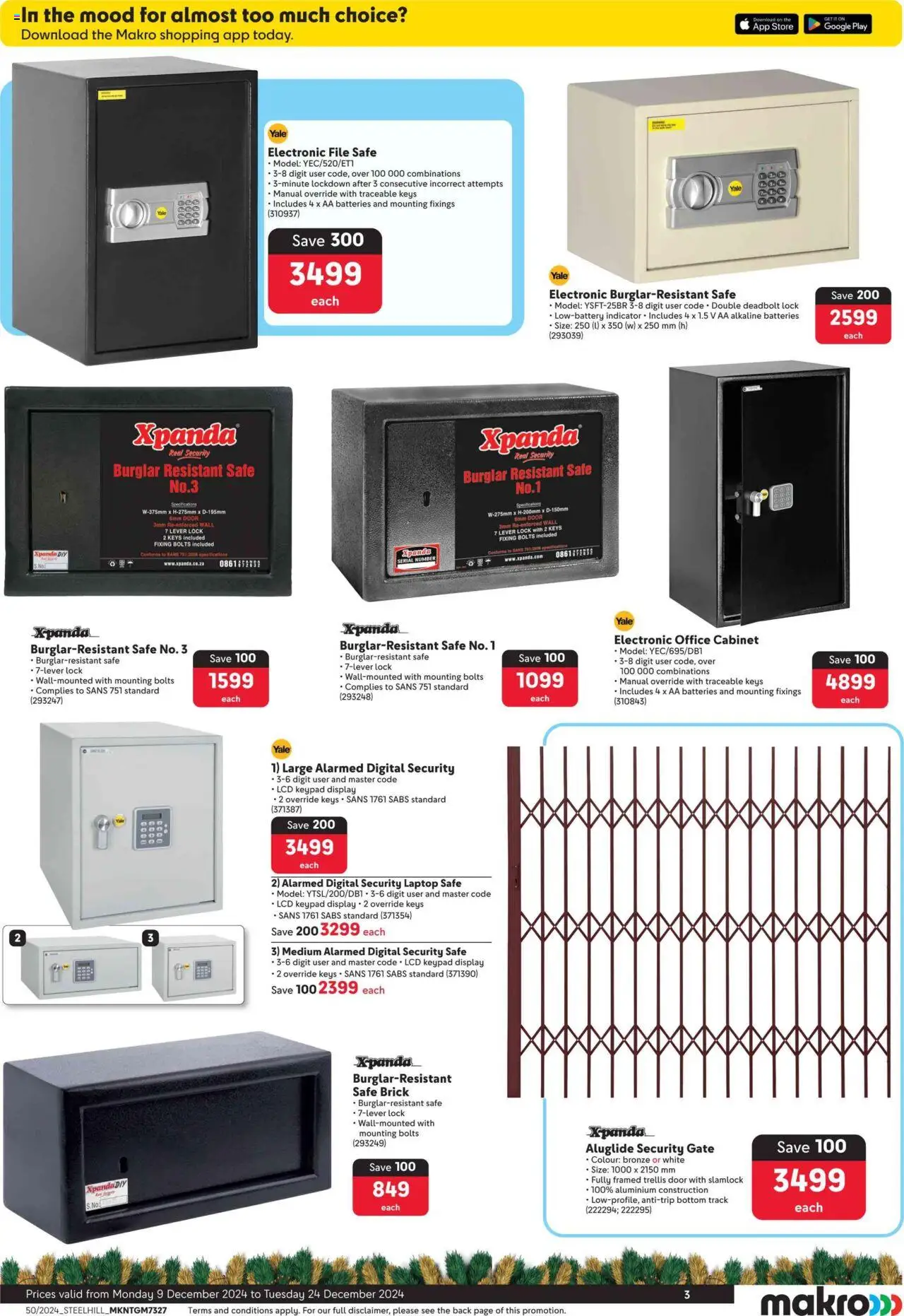 Makro CHRISTMAS Catalogue from 09/12/2024 - page 3