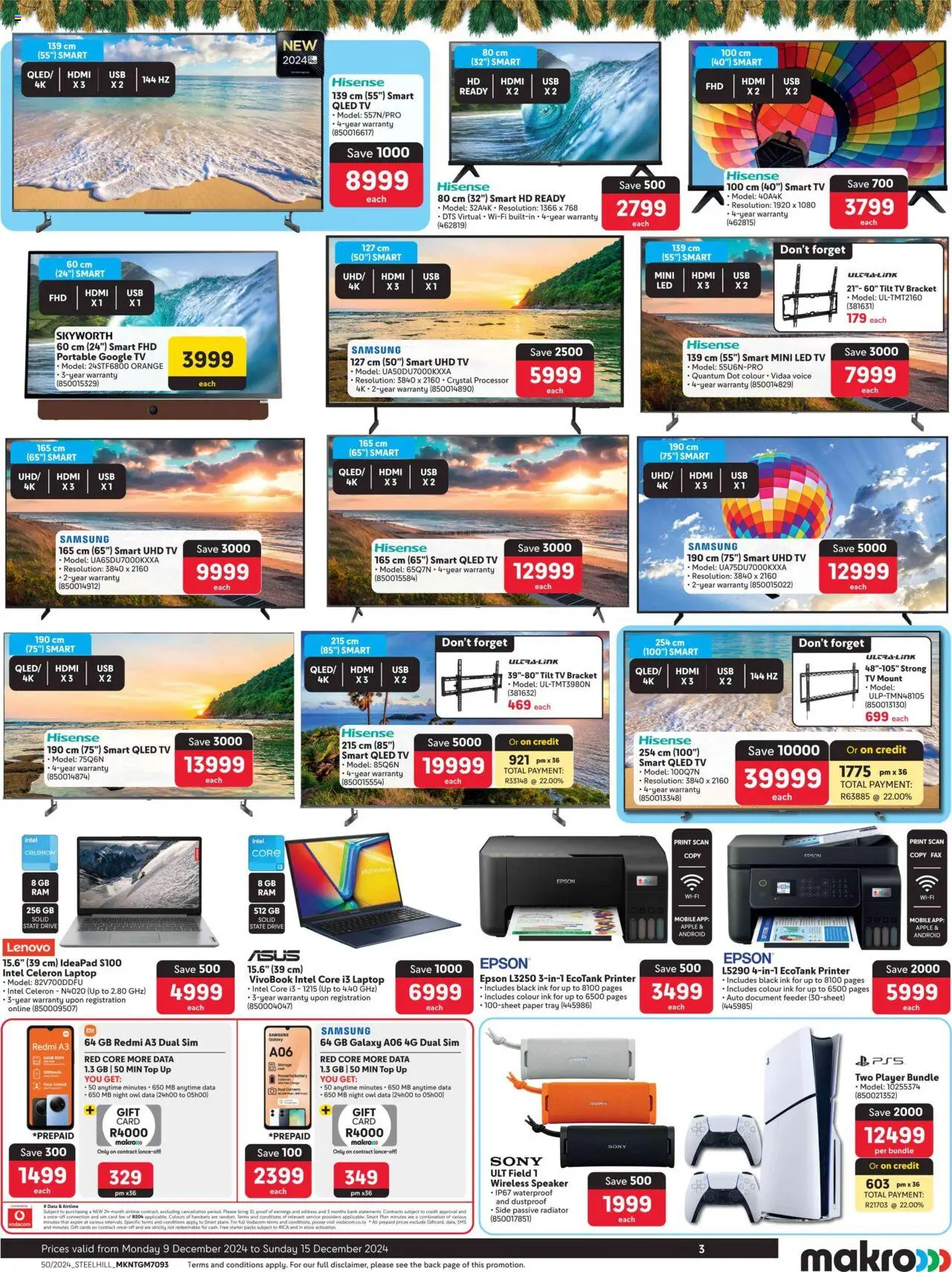 Makro CHRISTMAS Catalogue from 09/12/2024 - page 3
