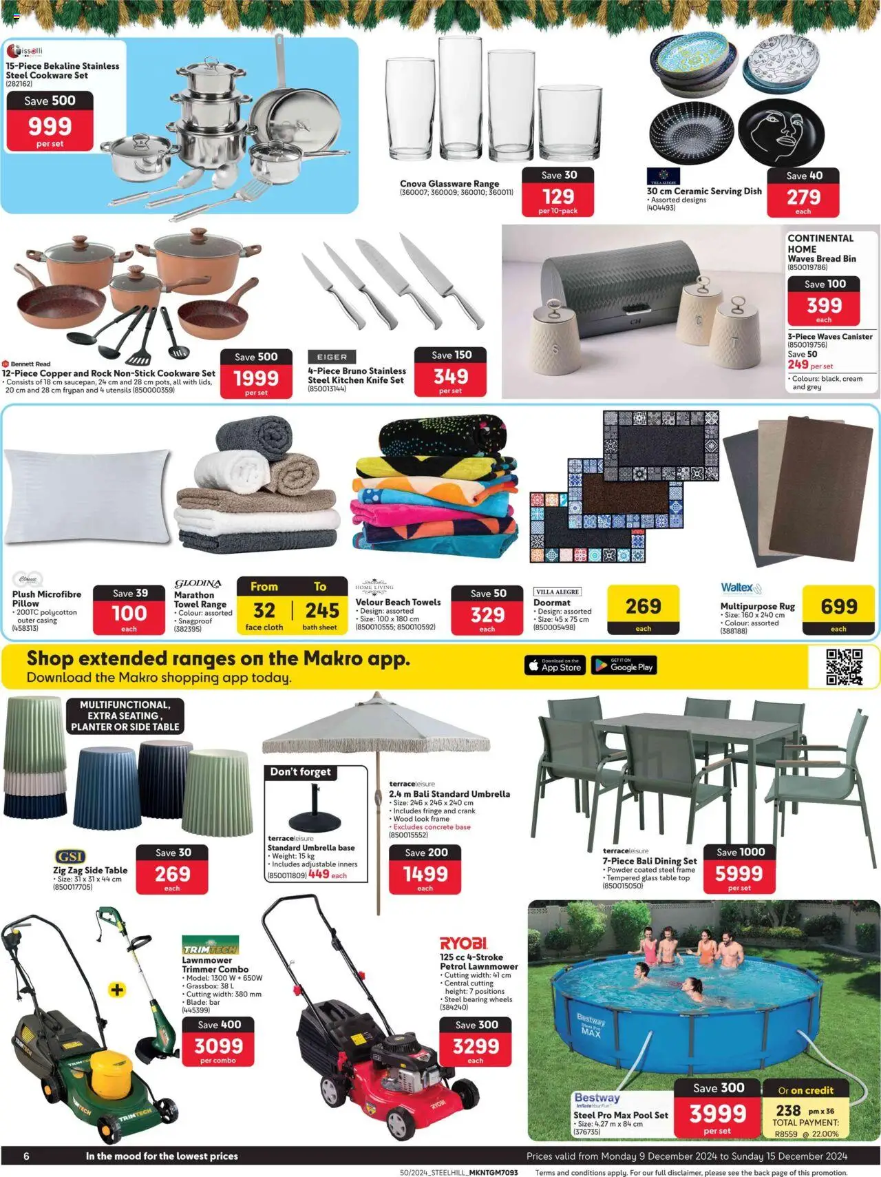 Makro CHRISTMAS Catalogue from 09/12/2024 - page 6