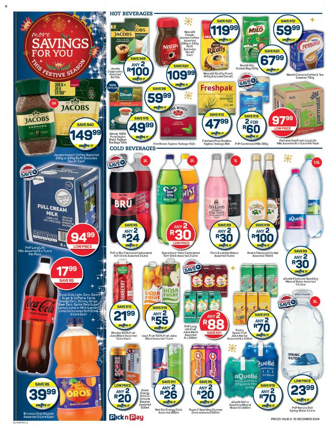 Pick n Pay CHRISTMAS Catalogue from 02/12/2024 - page 6