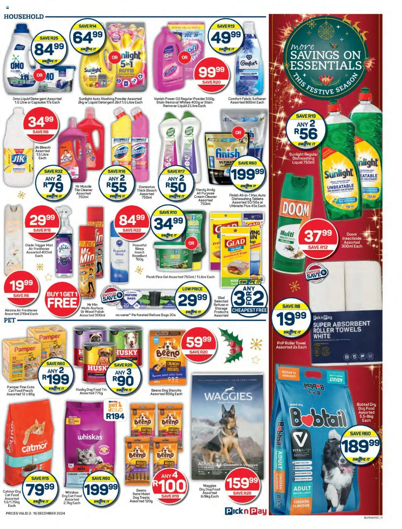 Pick n Pay CHRISTMAS Catalogue from 02/12/2024 - page 11