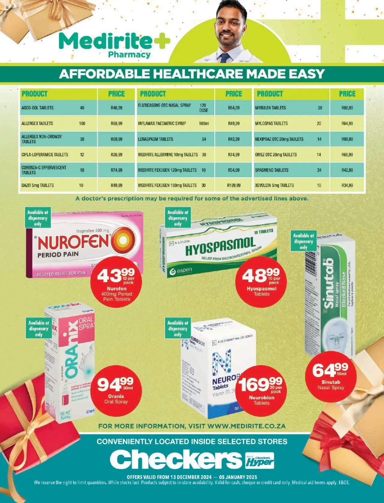 Checkers CHRISTMAS Catalogue from 13/12/2024 - page 4