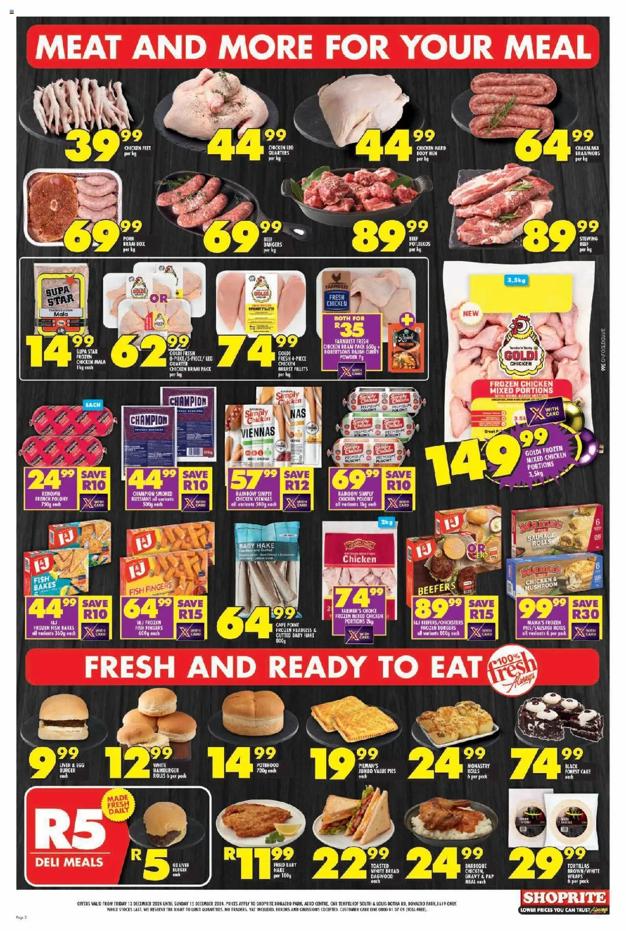 Shoprite Gauteng - Festive Grand Opening Bonaero Park 13/12 - 15/12/2024 >> Catalogue - page 2