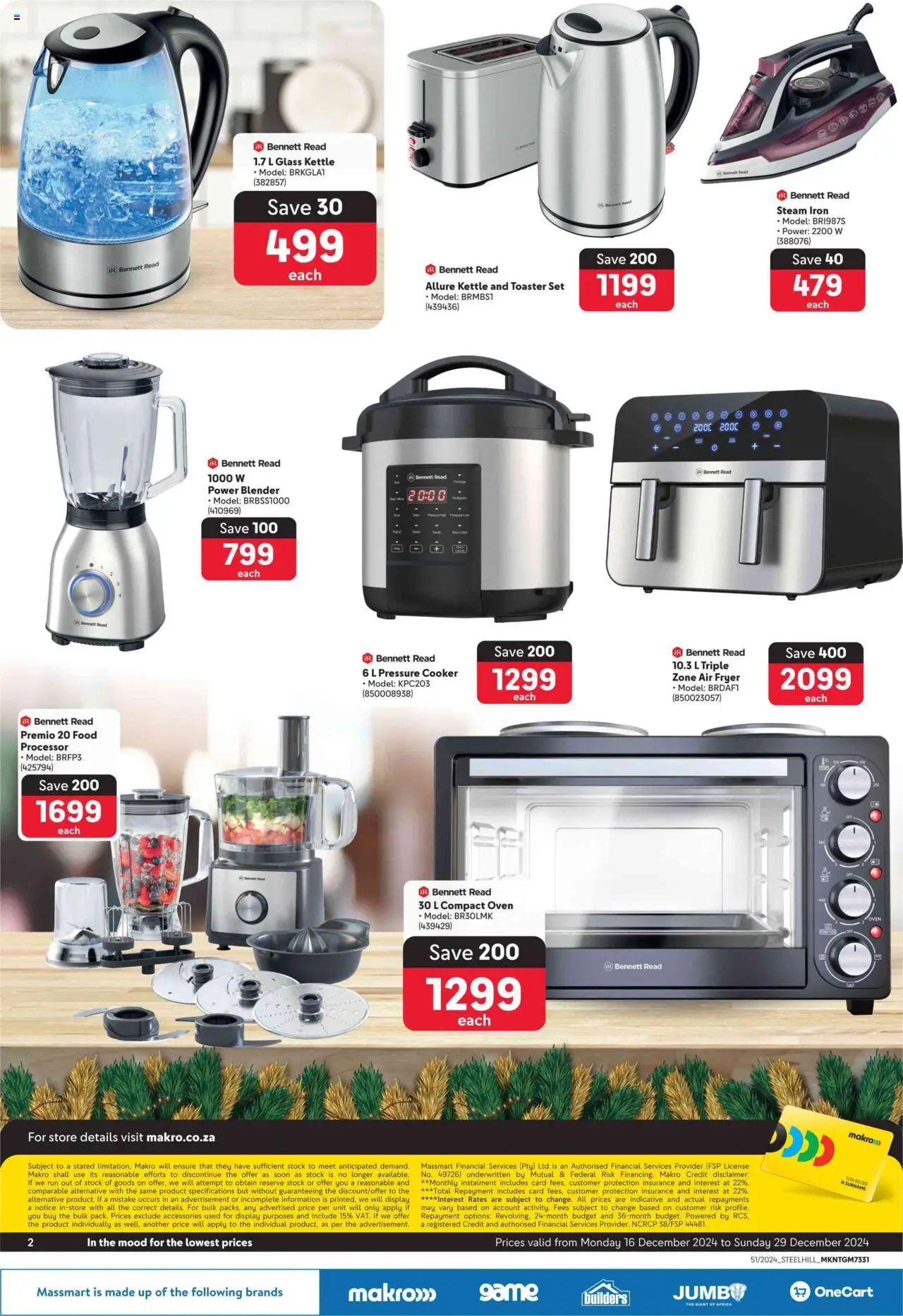 Makro Bennett Read from 16/12 - 29/12/2024 > Promotions - page 2