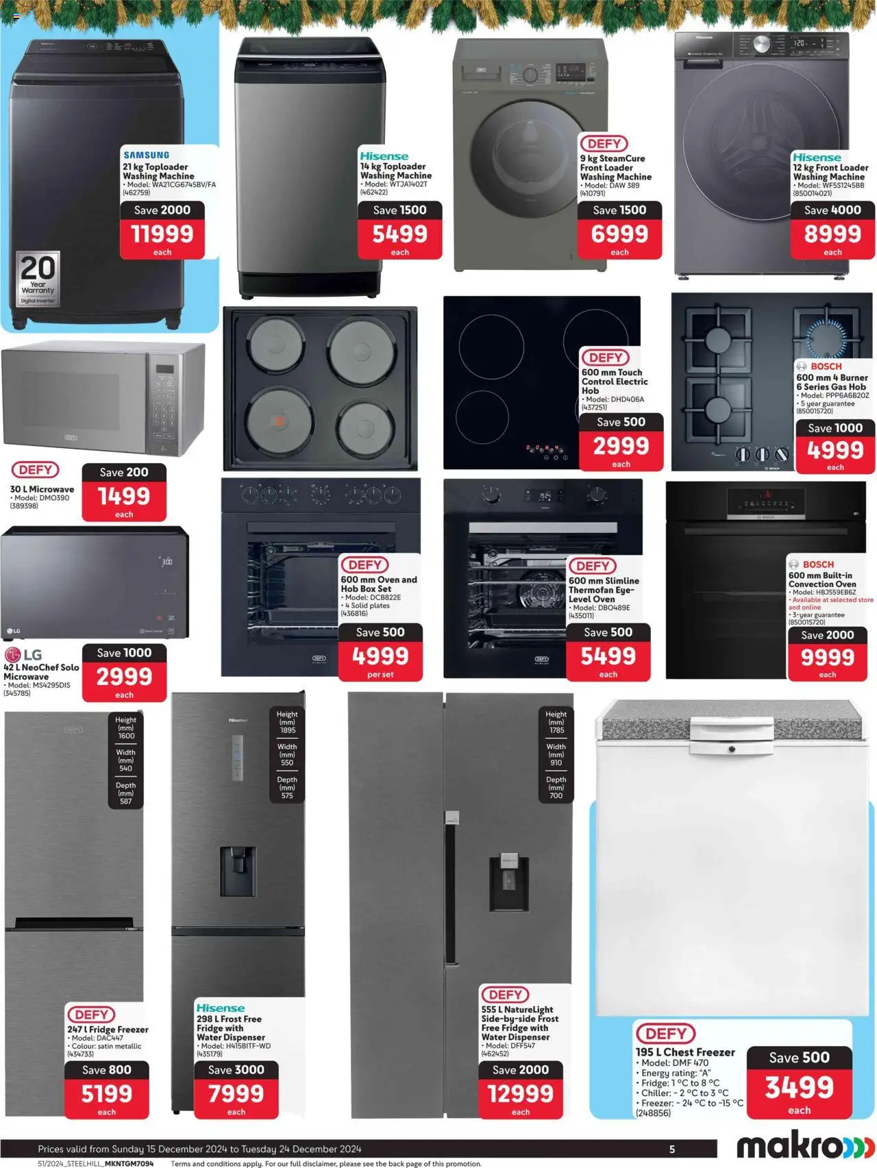 Makro CHRISTMAS Catalogue from 15/12/2024 - page 5