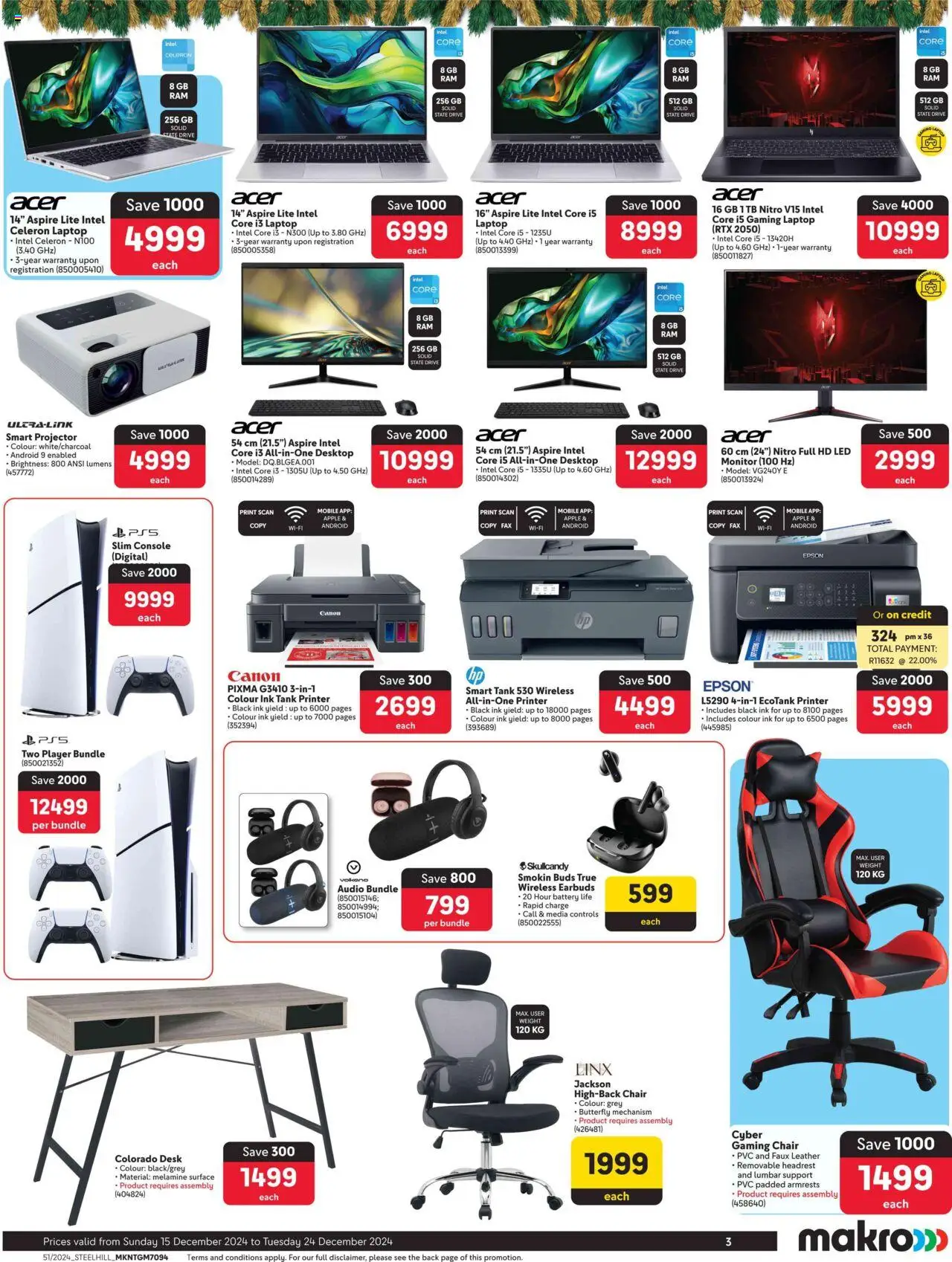 Makro CHRISTMAS Catalogue from 15/12/2024 - page 3