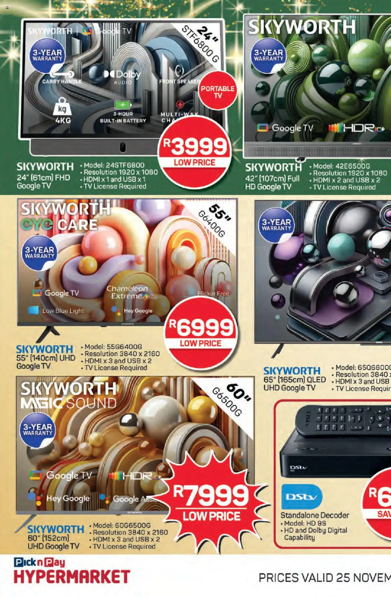 Pick n Pay CHRISTMAS Catalogue from 25/11/2024 - page 5
