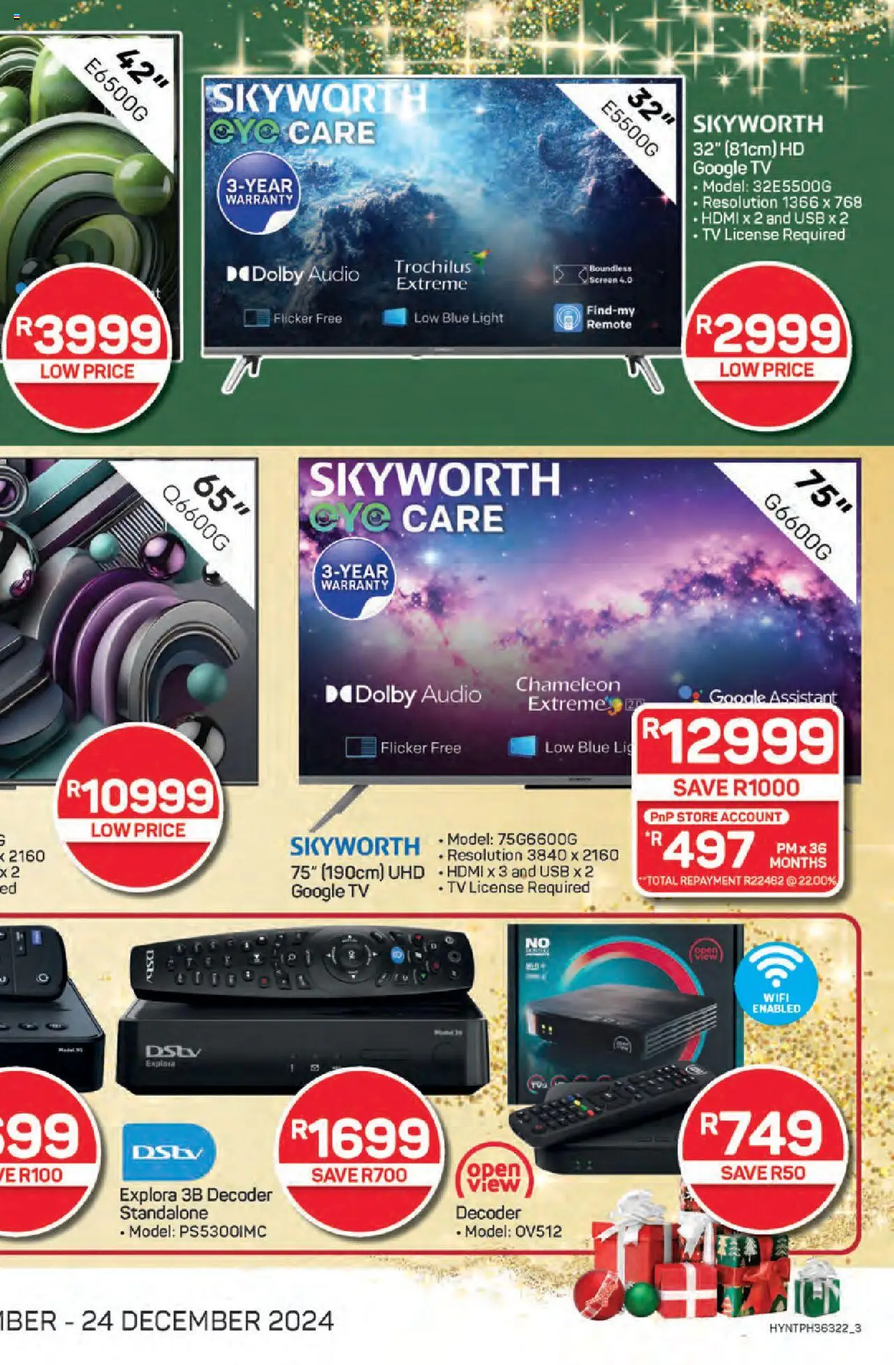 Pick n Pay CHRISTMAS Catalogue from 25/11/2024 - page 6