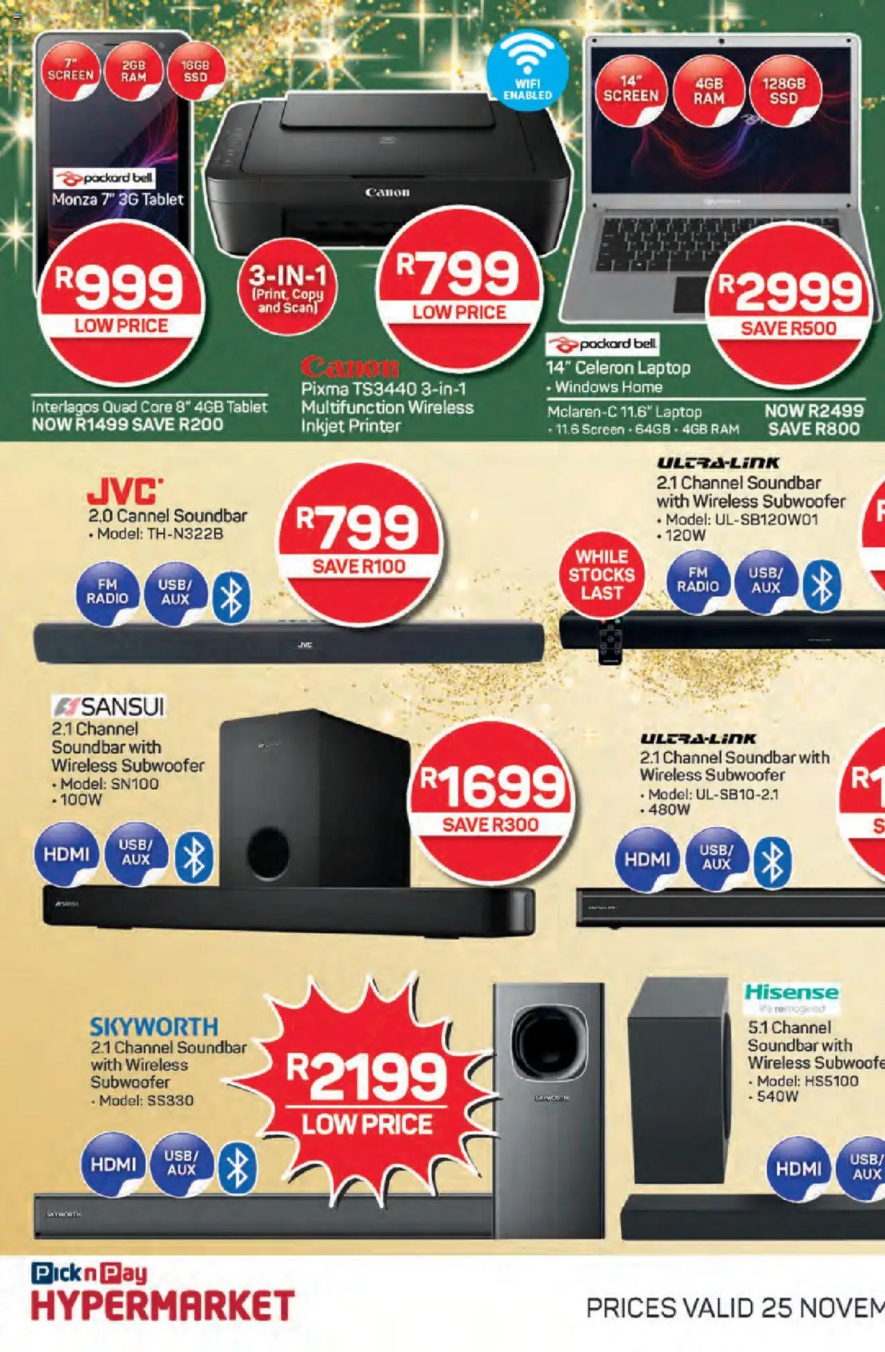 Pick n Pay CHRISTMAS Catalogue from 25/11/2024 - page 13