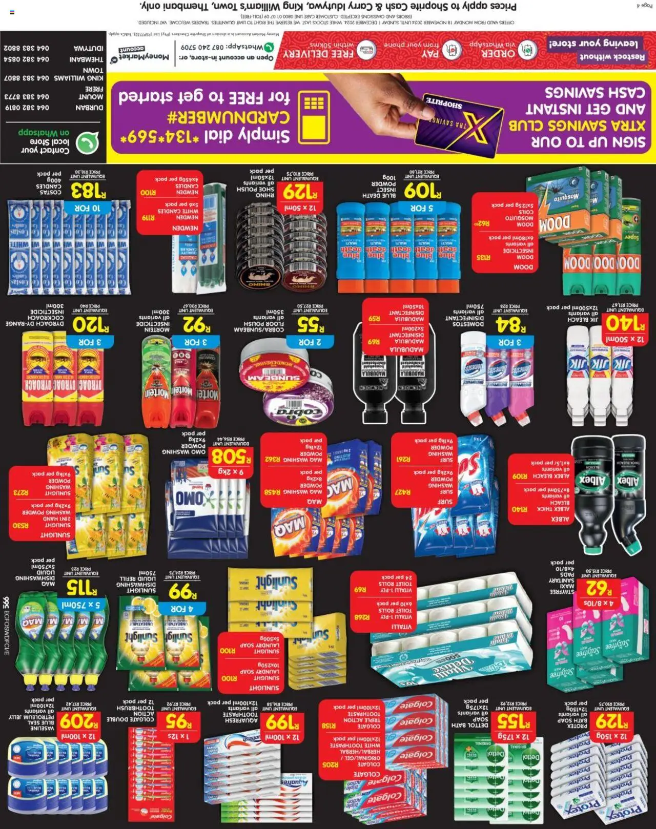 Shoprite Eastern Cape - Cash & Carry Month-End Deals Idutywa, King William's Town & Thembani 17/12/2024 - 05/01/2025/2024 >> Catalogue - page 5