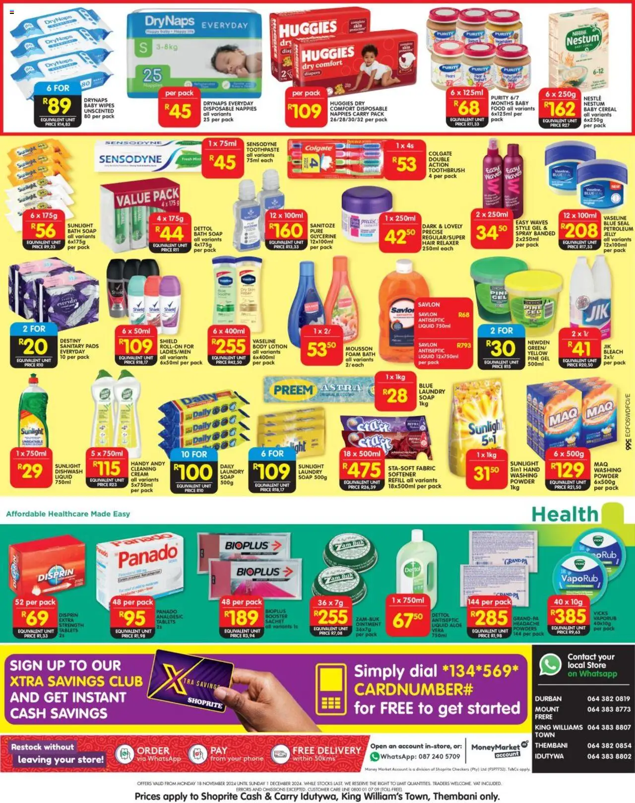 Shoprite Eastern Cape - Cash & Carry Month-End Deals Idutywa, King William's Town & Thembani 17/12/2024 - 05/01/2025/2024 >> Catalogue - page 4