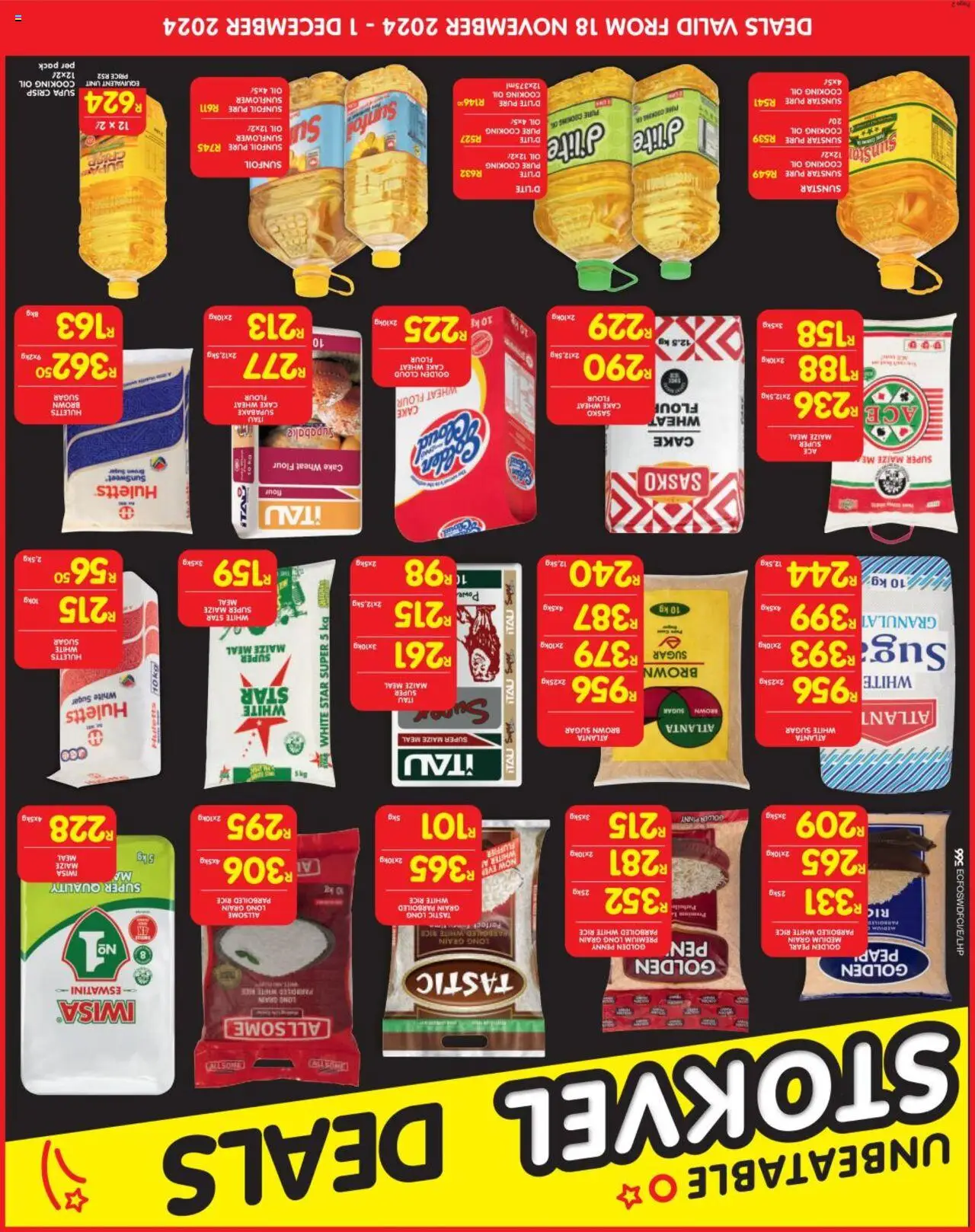 Shoprite Eastern Cape - Cash & Carry Month-End Deals Idutywa, King William's Town & Thembani 17/12/2024 - 05/01/2025/2024 >> Catalogue - page 7