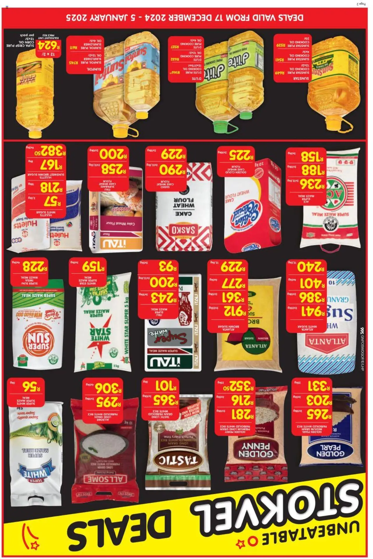 Shoprite Gauteng - Cash & Carry Month-End Deals 17/12/2024 - 05/01/2025/2024 >> Catalogue - page 7