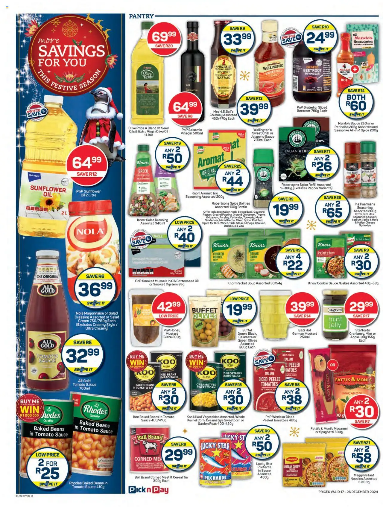 Pick n Pay CHRISTMAS Catalogue from 17/12/2024 - page 8