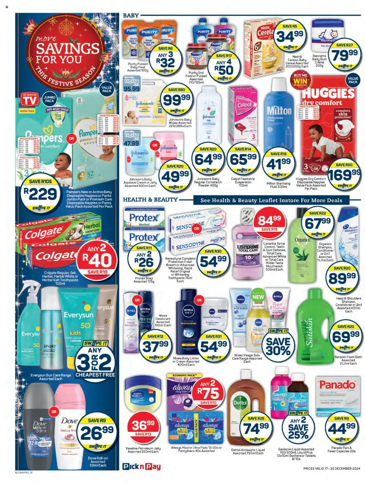 Pick n Pay CHRISTMAS Catalogue from 17/12/2024 - page 10