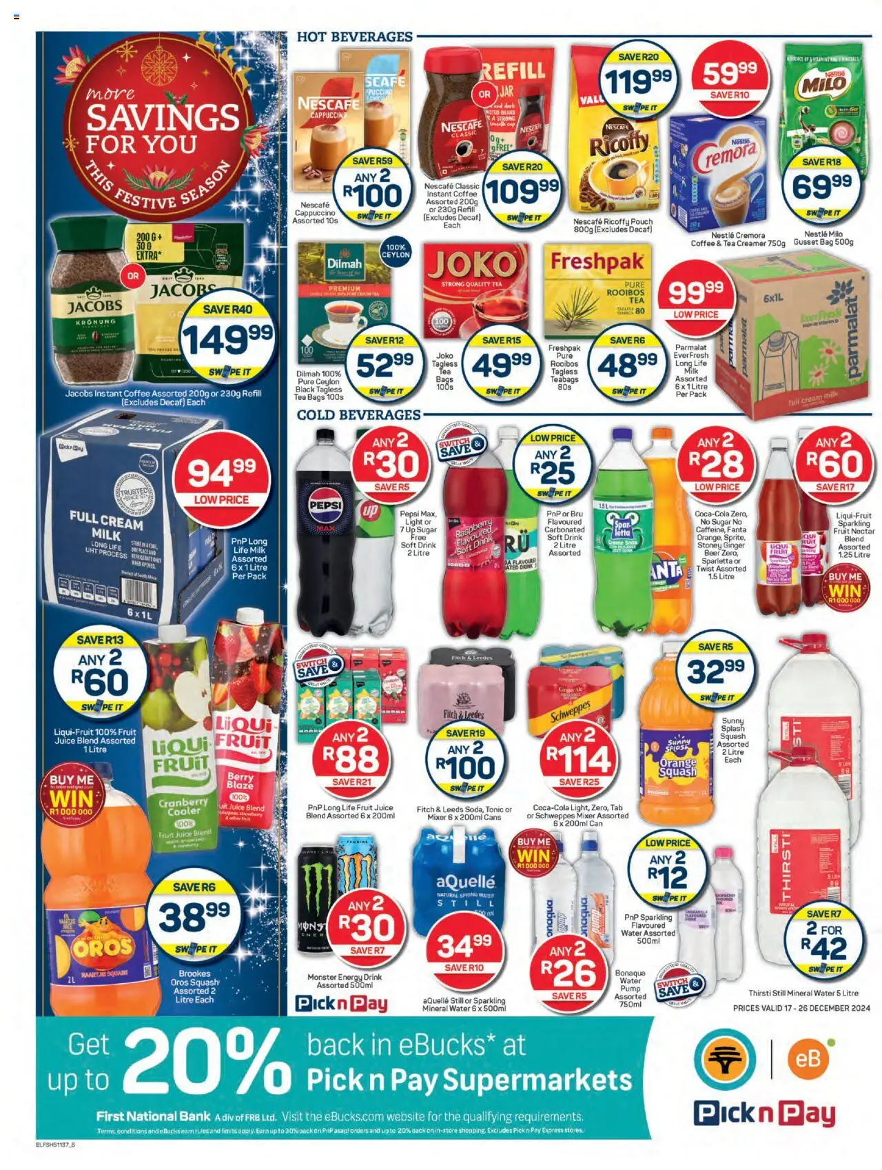 Pick n Pay CHRISTMAS Catalogue from 17/12/2024 - page 6