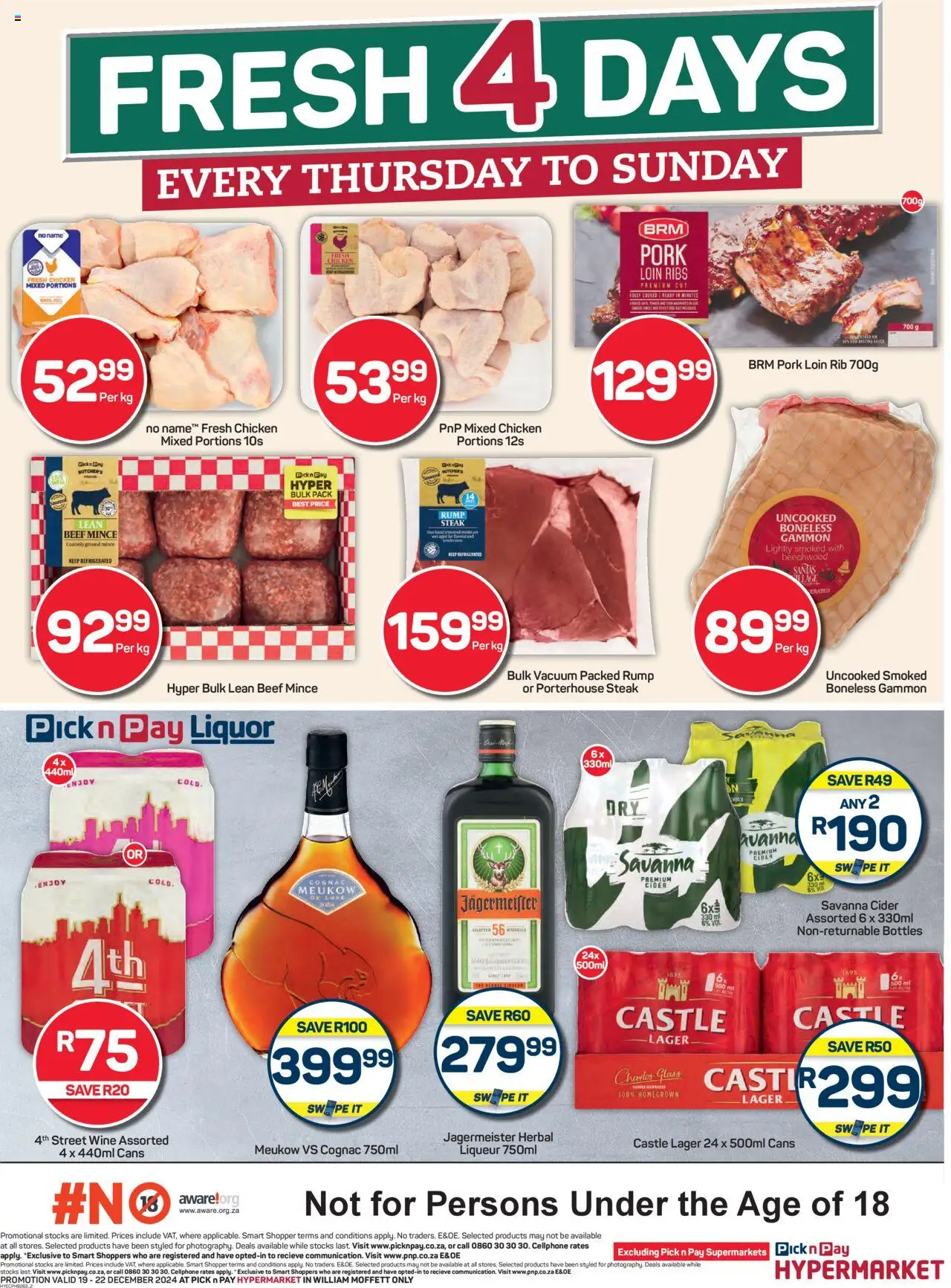 Pick n Pay Eastern Cape - Hyper Fresh Specials from 19/12 - 22/12/2024 > Promotions - page 2