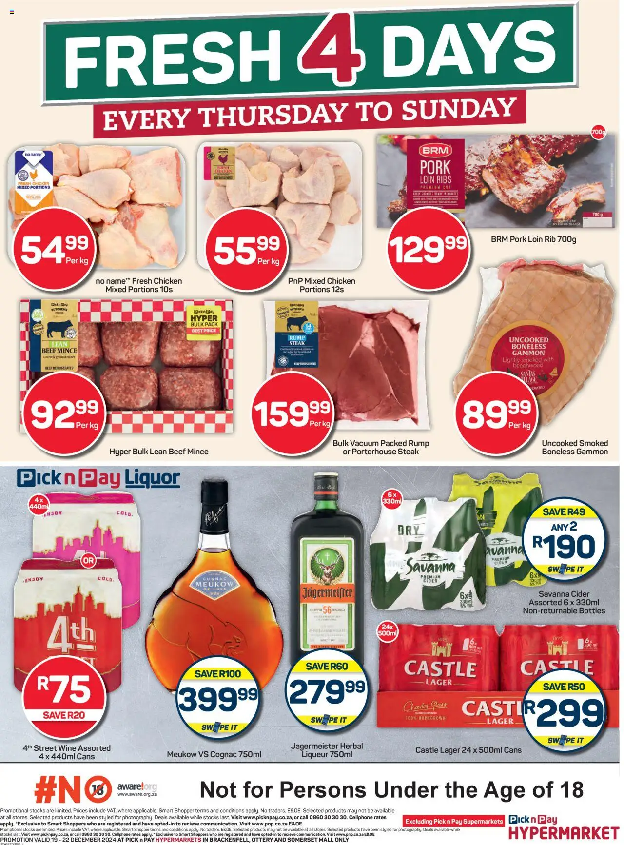 Pick n Pay Western Cape - Hyper Fresh Specials from 19/12 - 22/12/2024 > Promotions - page 2