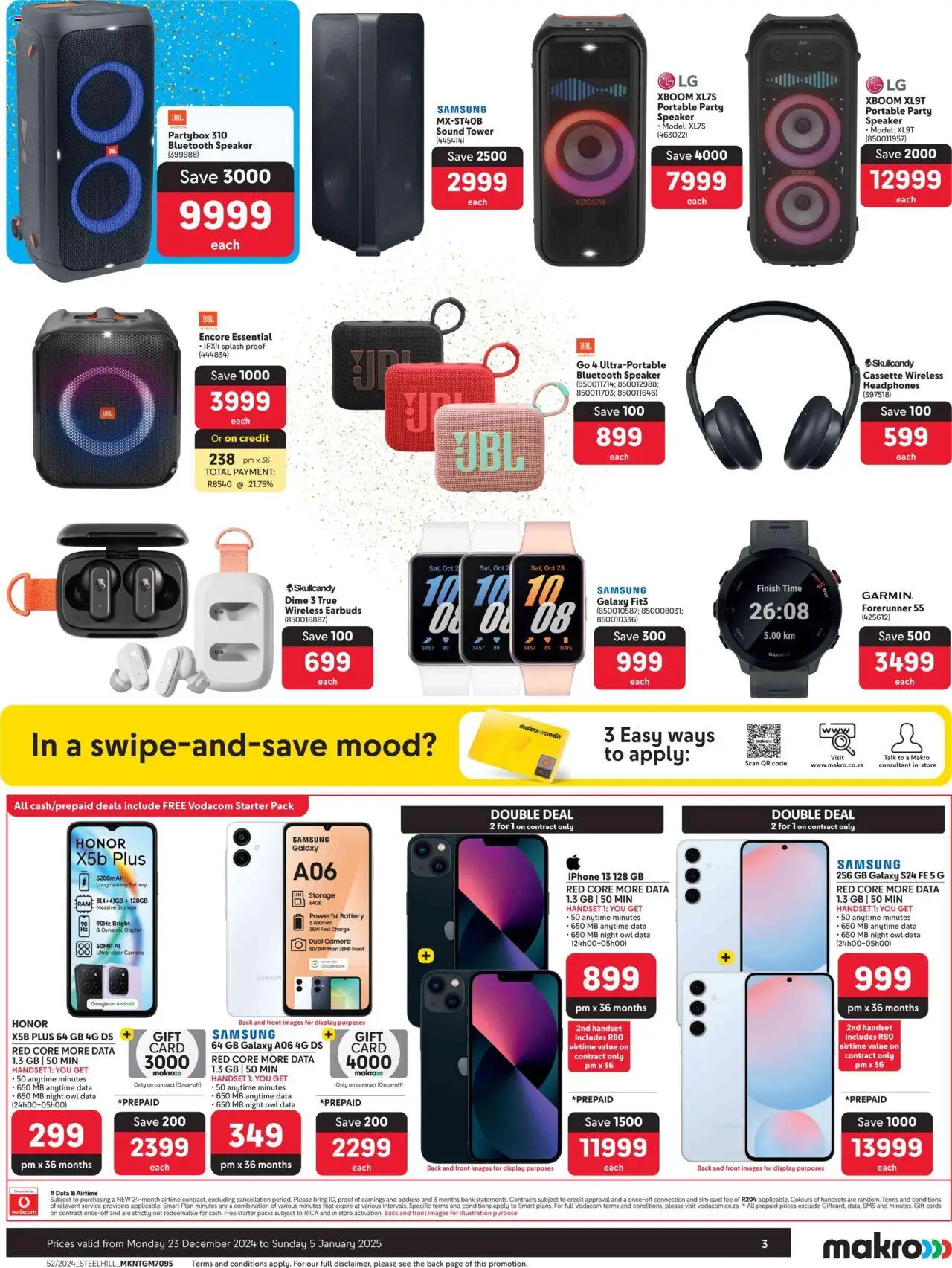 Makro Specials from 23/12/2024 - 05/01/2025/2024 > Promotions - page 3
