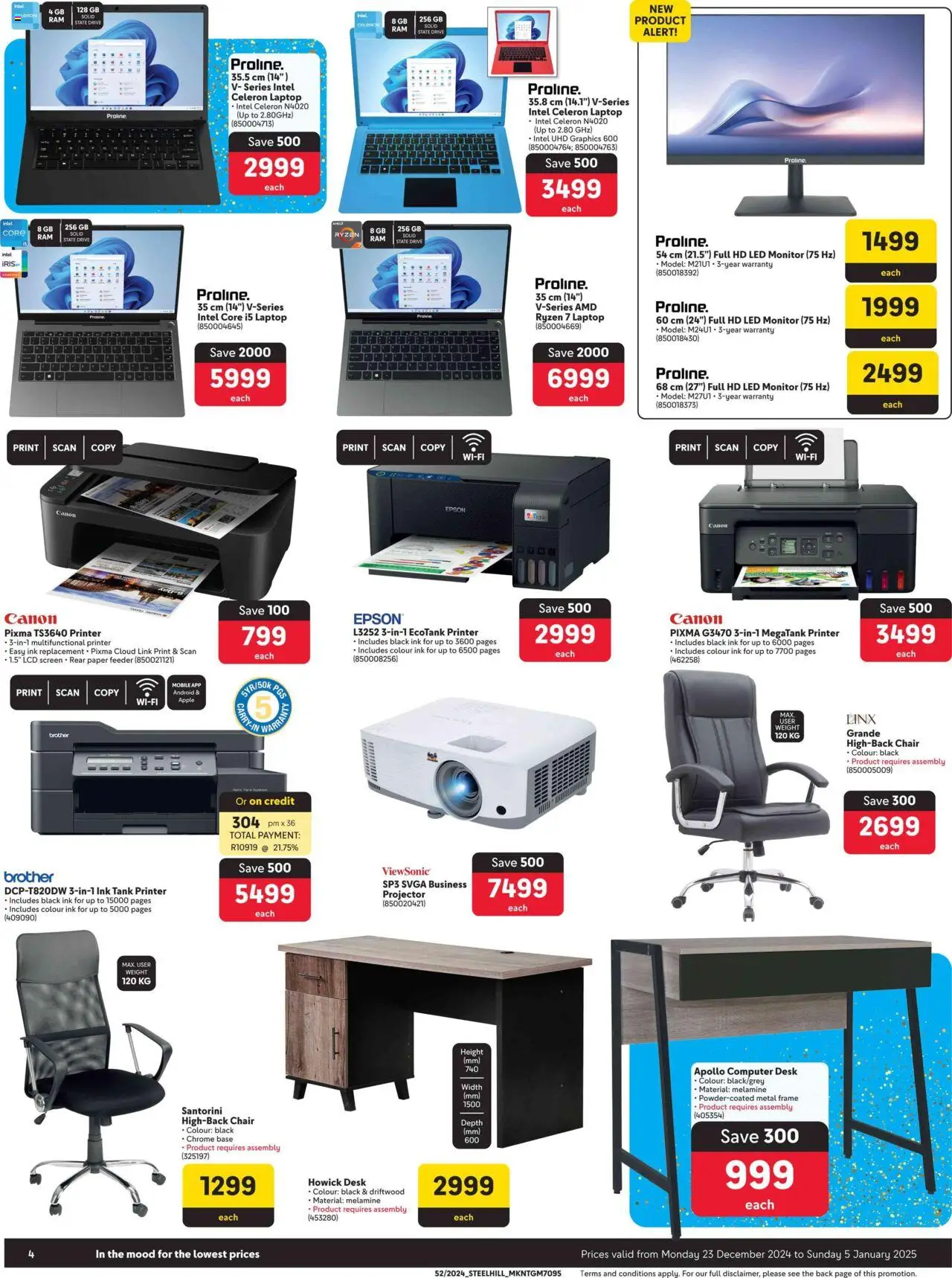 Makro Specials from 23/12/2024 - 05/01/2025/2024 > Promotions - page 4