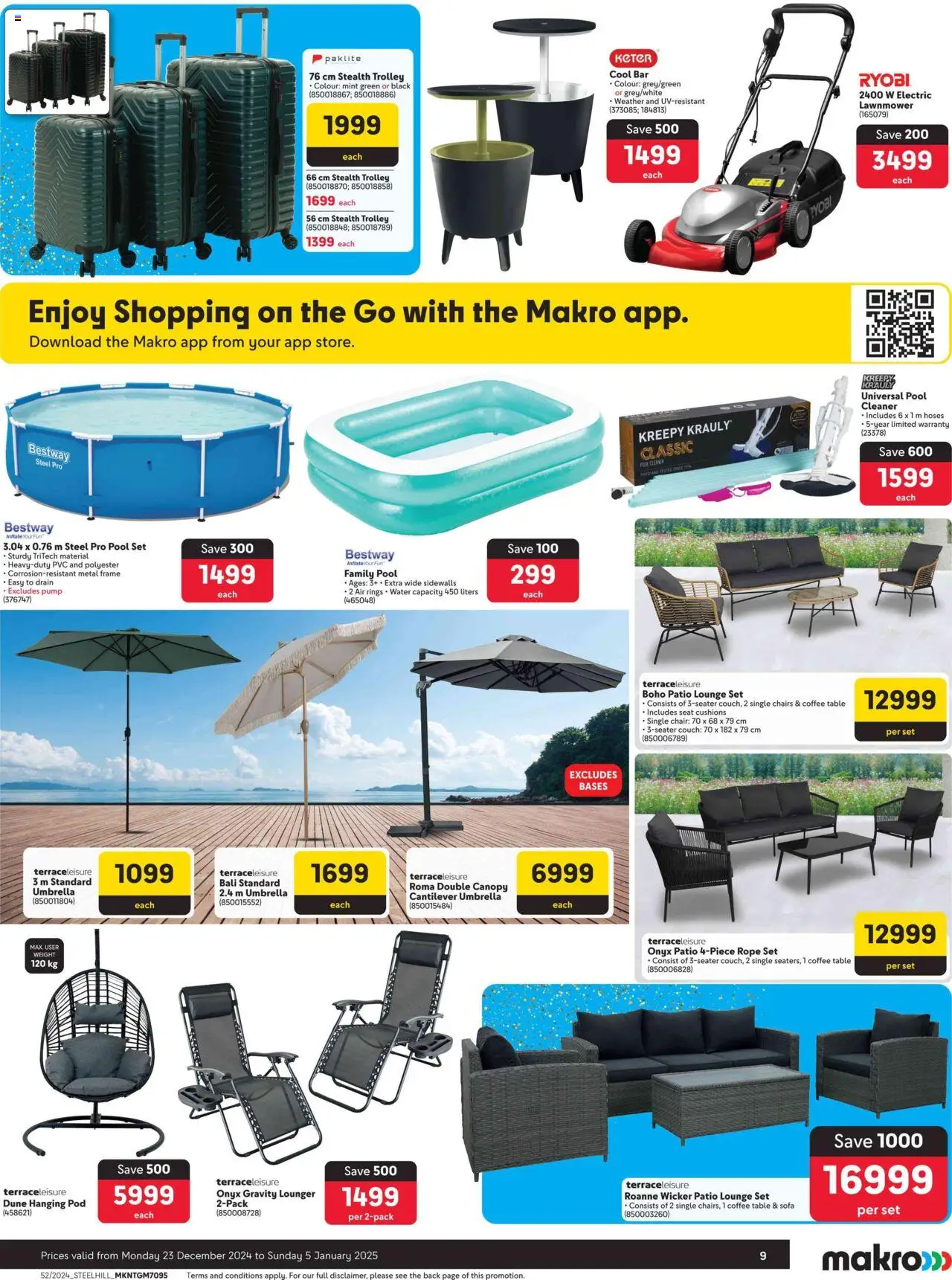 Makro Specials from 23/12/2024 - 05/01/2025/2024 > Promotions - page 9