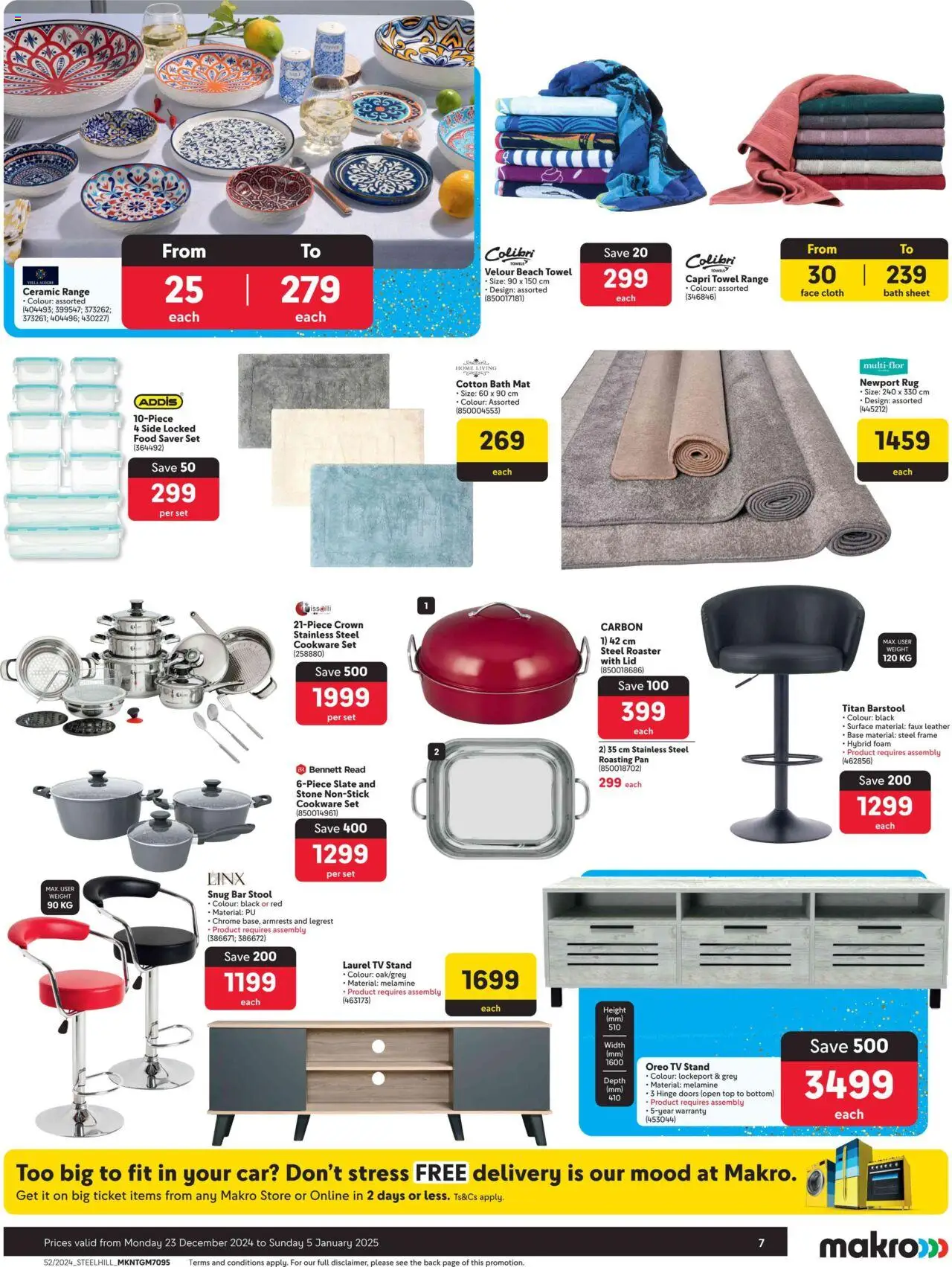 Makro Specials from 23/12/2024 - 05/01/2025/2024 > Promotions - page 7