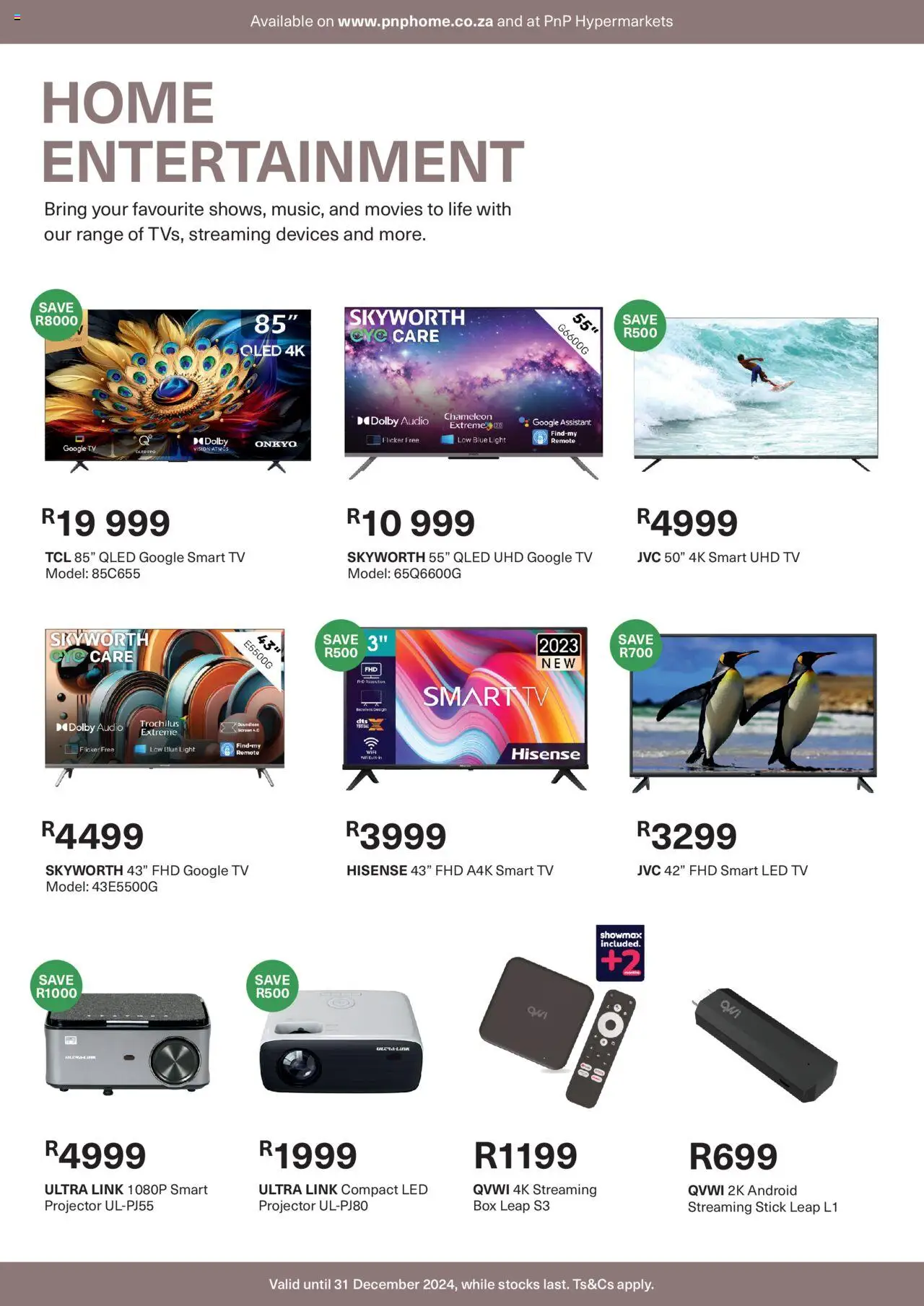 Pick n Pay Home Specials from 01/11 - 31/12/2024 > Promotions - page 2