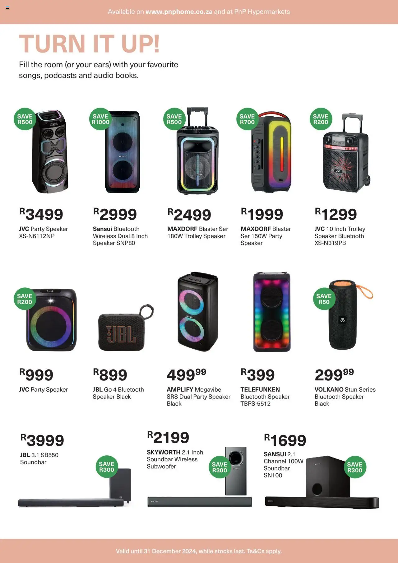 Pick n Pay Home Specials from 01/11 - 31/12/2024 > Promotions - page 3