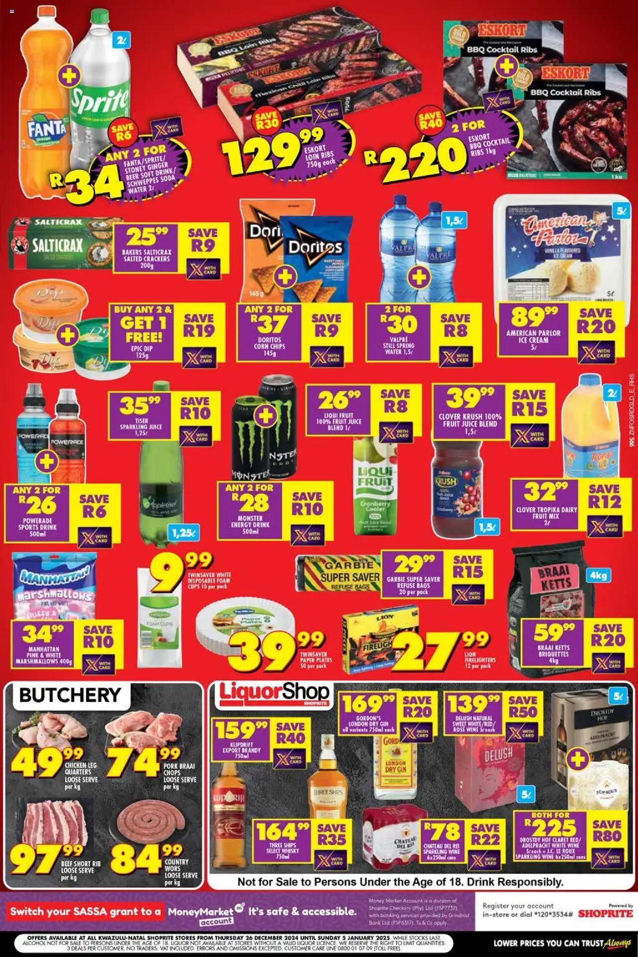 Shoprite KwaZulu-Natal - New Year Deals 26/12/2024 - 05/01/2025/2024 >> Catalogue - page 2