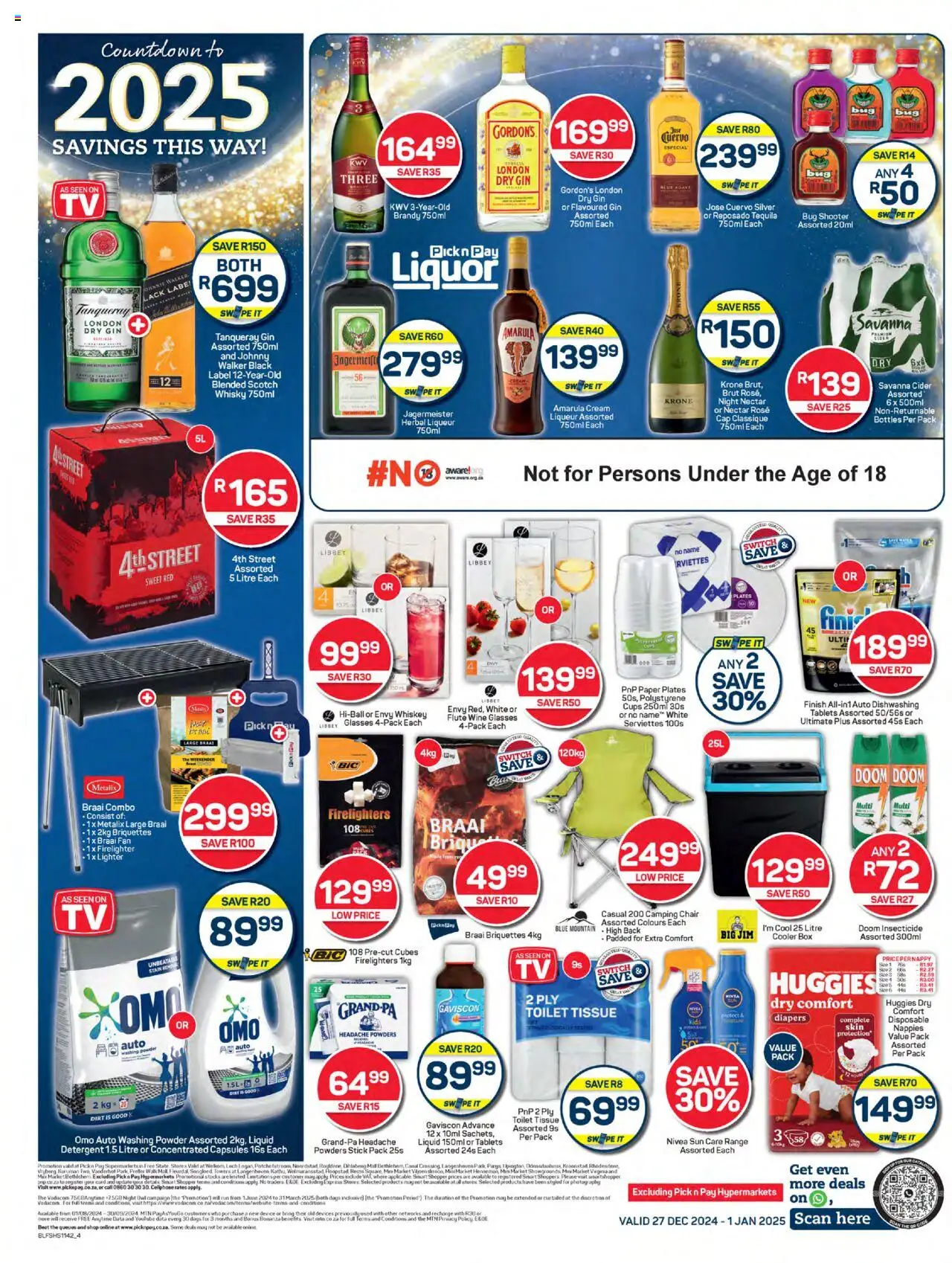 Pick n Pay New Year Specials from 27/12/2024 - 01/01/2025/2024 > Promotions - page 4