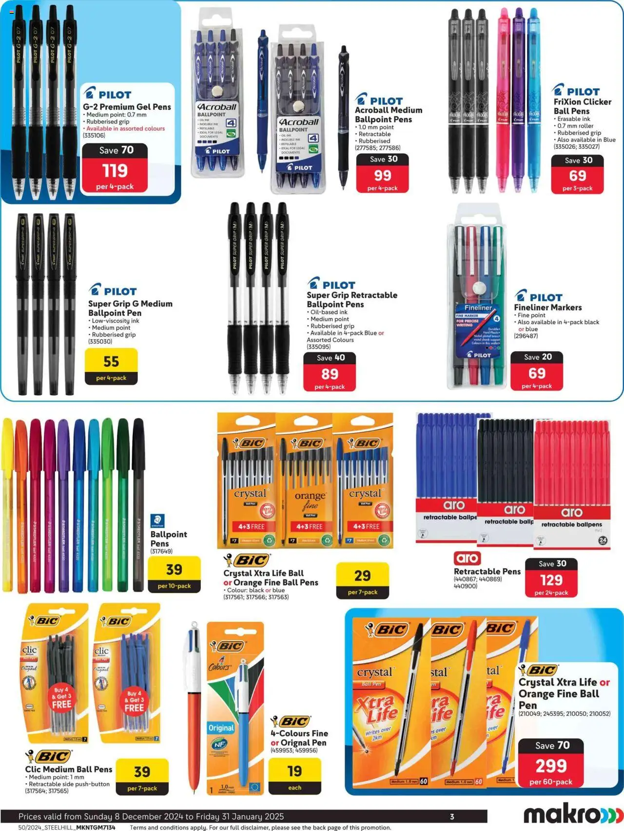 Makro Back To School from 08/12/2024 - 31/01/2025/2024 > Promotions - page 3