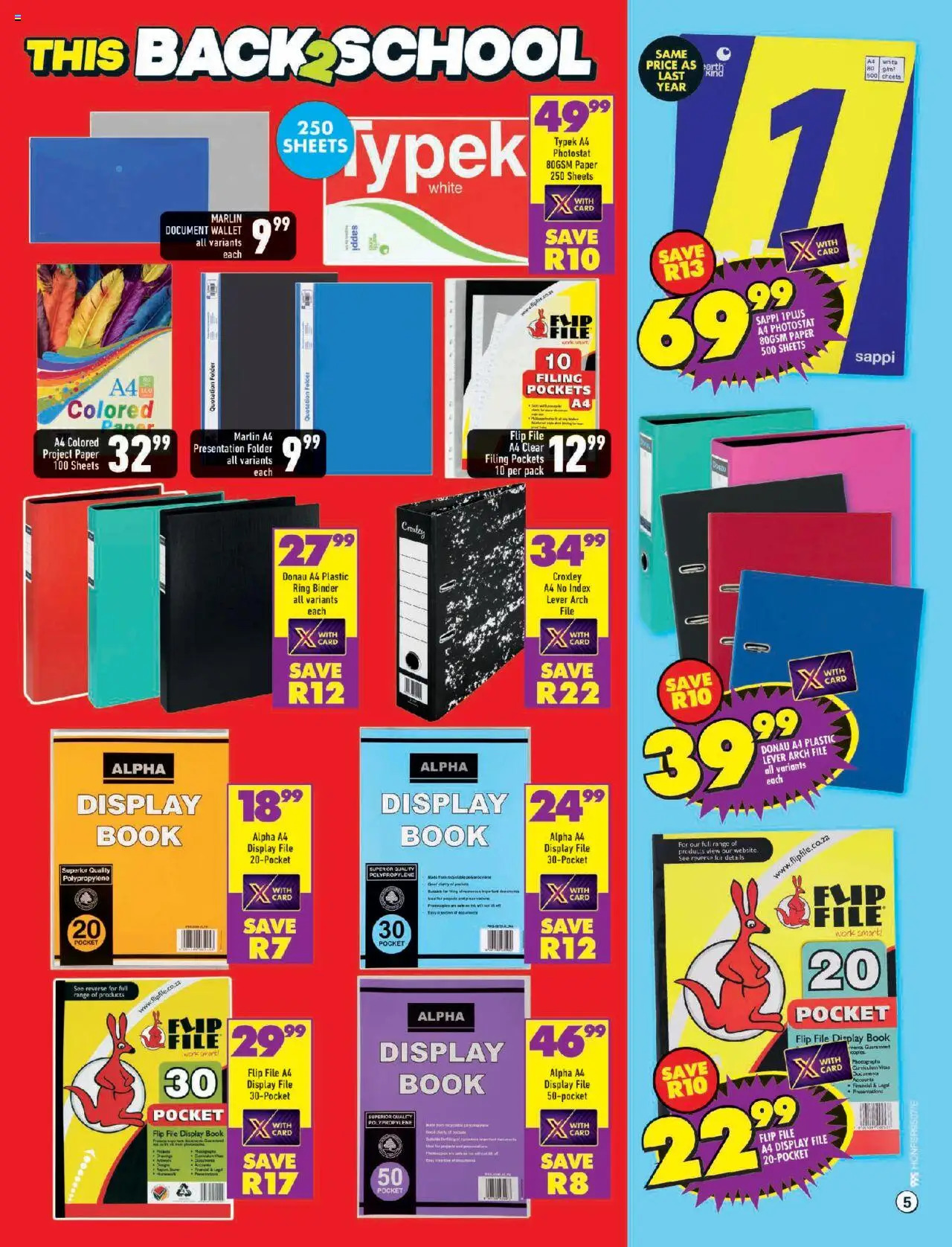 Shoprite Back To School 30/12/2024 - 02/02/2025/2024 >> Catalogue - page 5