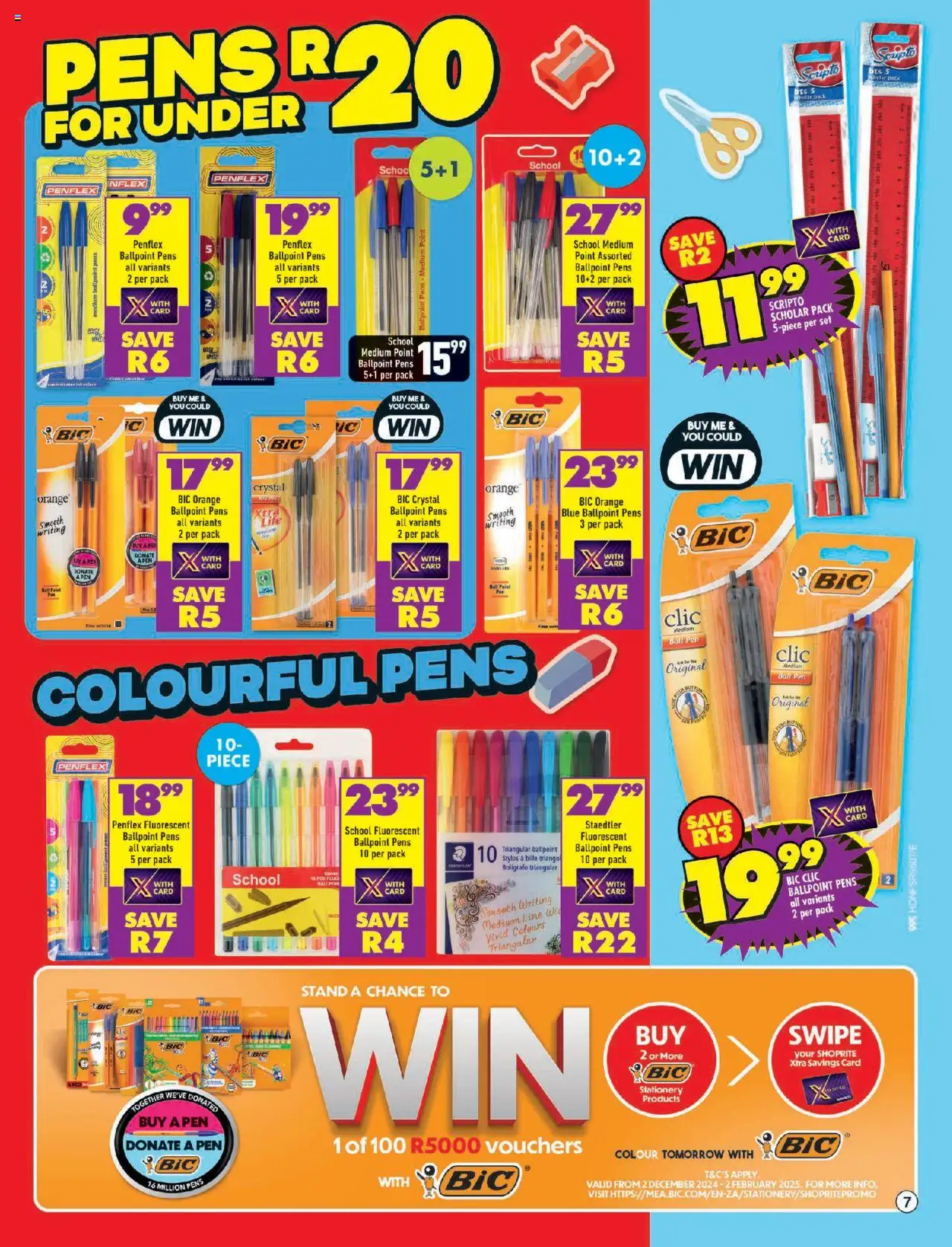 Shoprite Back To School 30/12/2024 - 02/02/2025/2024 >> Catalogue - page 7