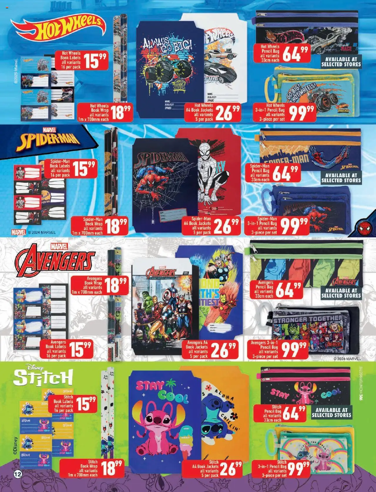 Shoprite Back To School 30/12/2024 - 02/02/2025/2024 >> Catalogue - page 12