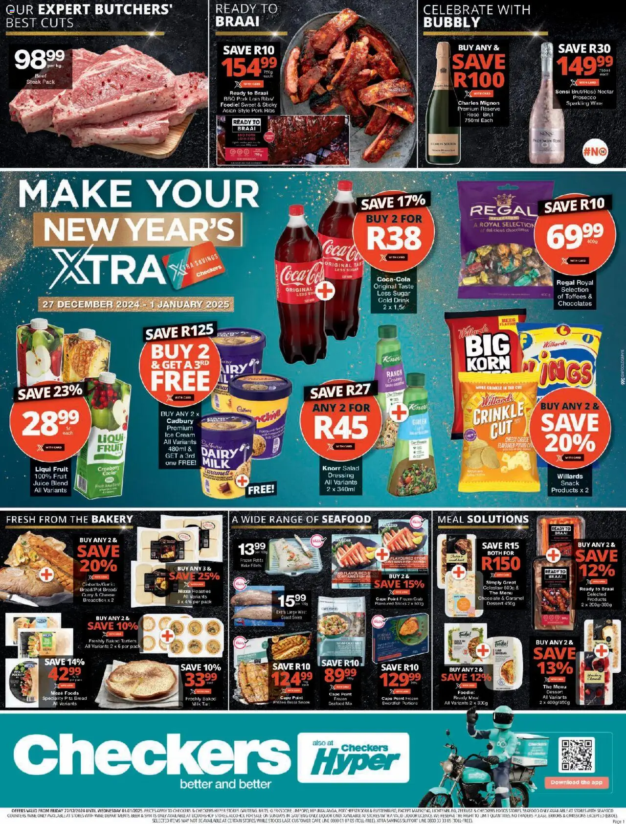 Checkers Gauteng - New Year's Promotion 27/12/2024 - 01/01/2025/2024