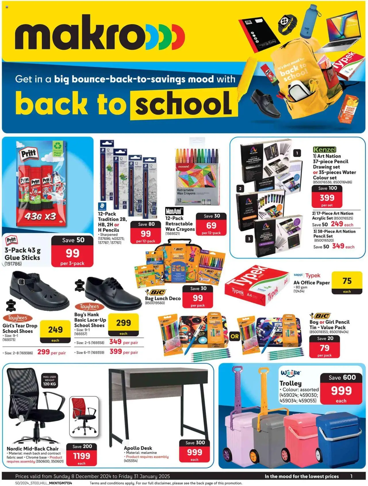 Makro Back To School from 08/12/2024 - 31/01/2025/2024