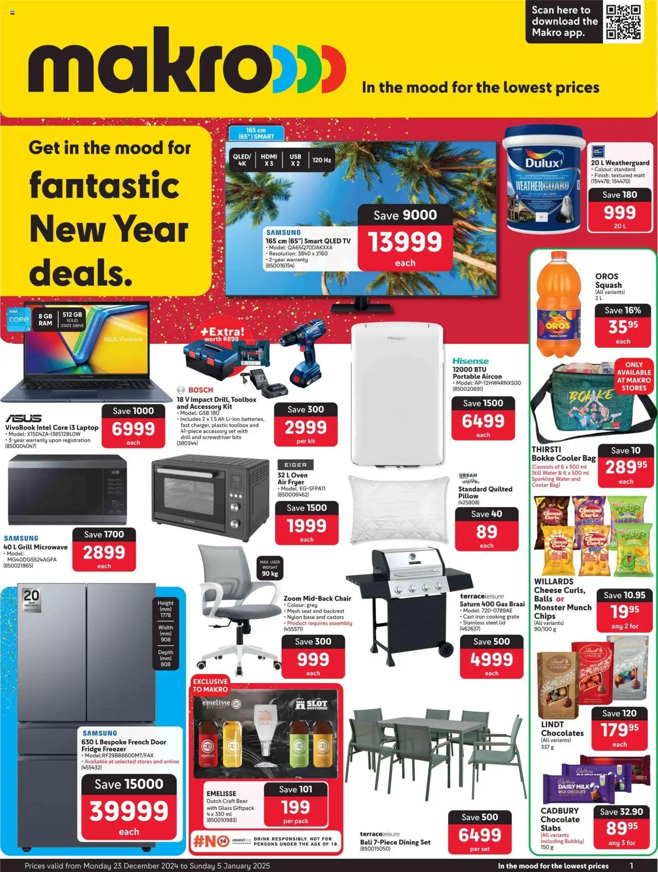 Makro Specials from 23/12/2024 - 05/01/2025/2024