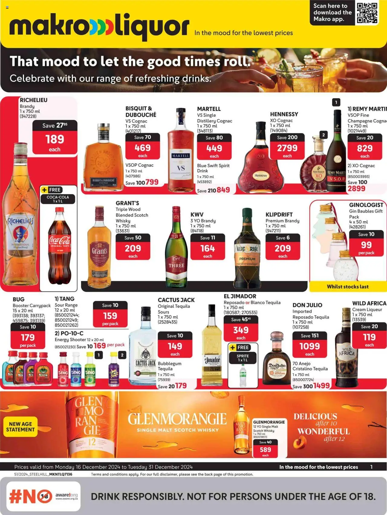 Makro That Mood To Let The Good Times Roll from 16/12 - 31/12/2024