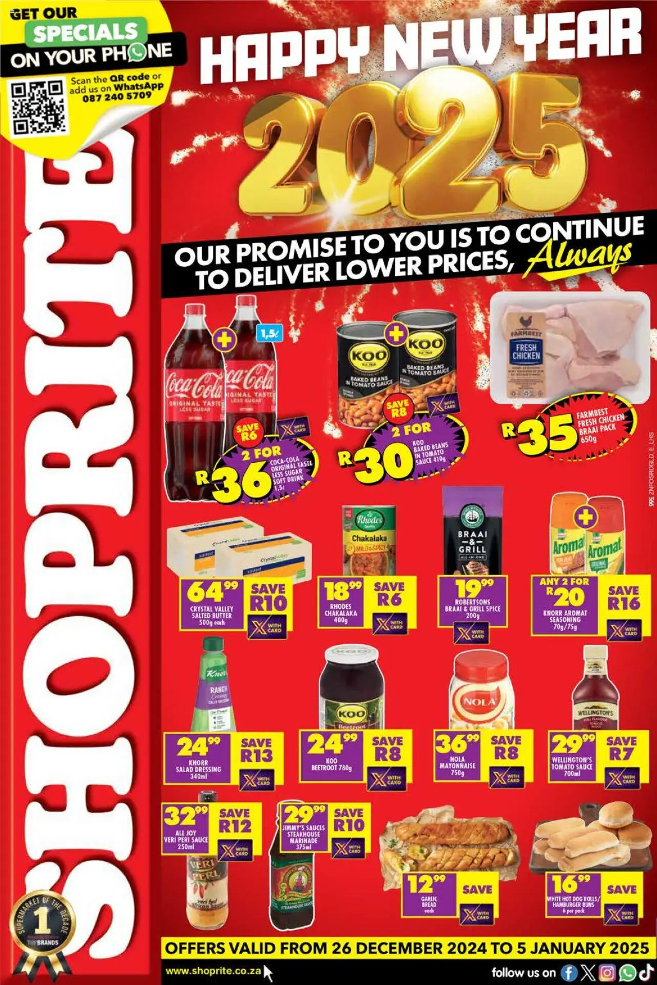 Shoprite KwaZulu-Natal - New Year Deals 26/12/2024 - 05/01/2025/2024