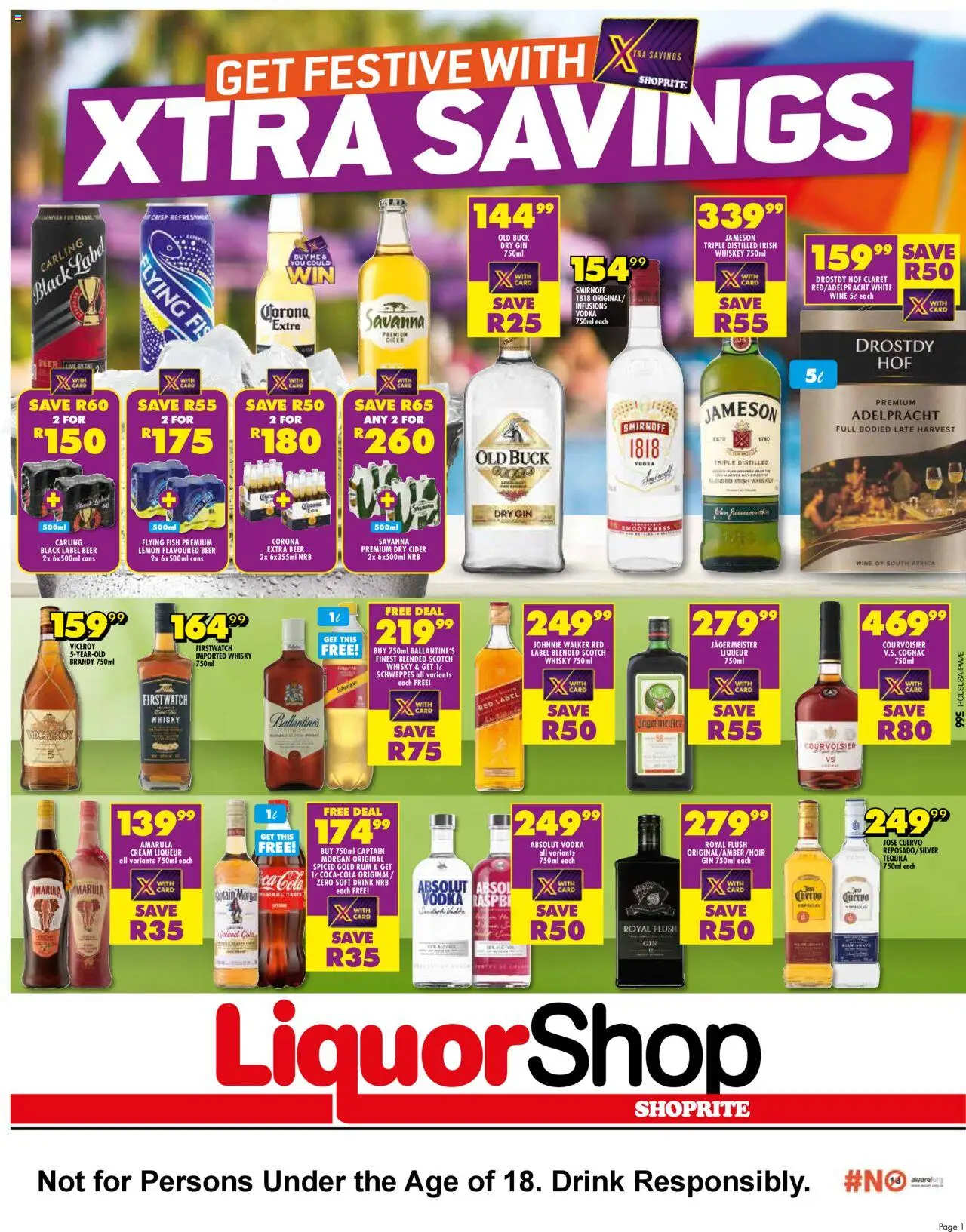 Shoprite LiquorShop Xtra Savings 12/12 - 26/12/2024