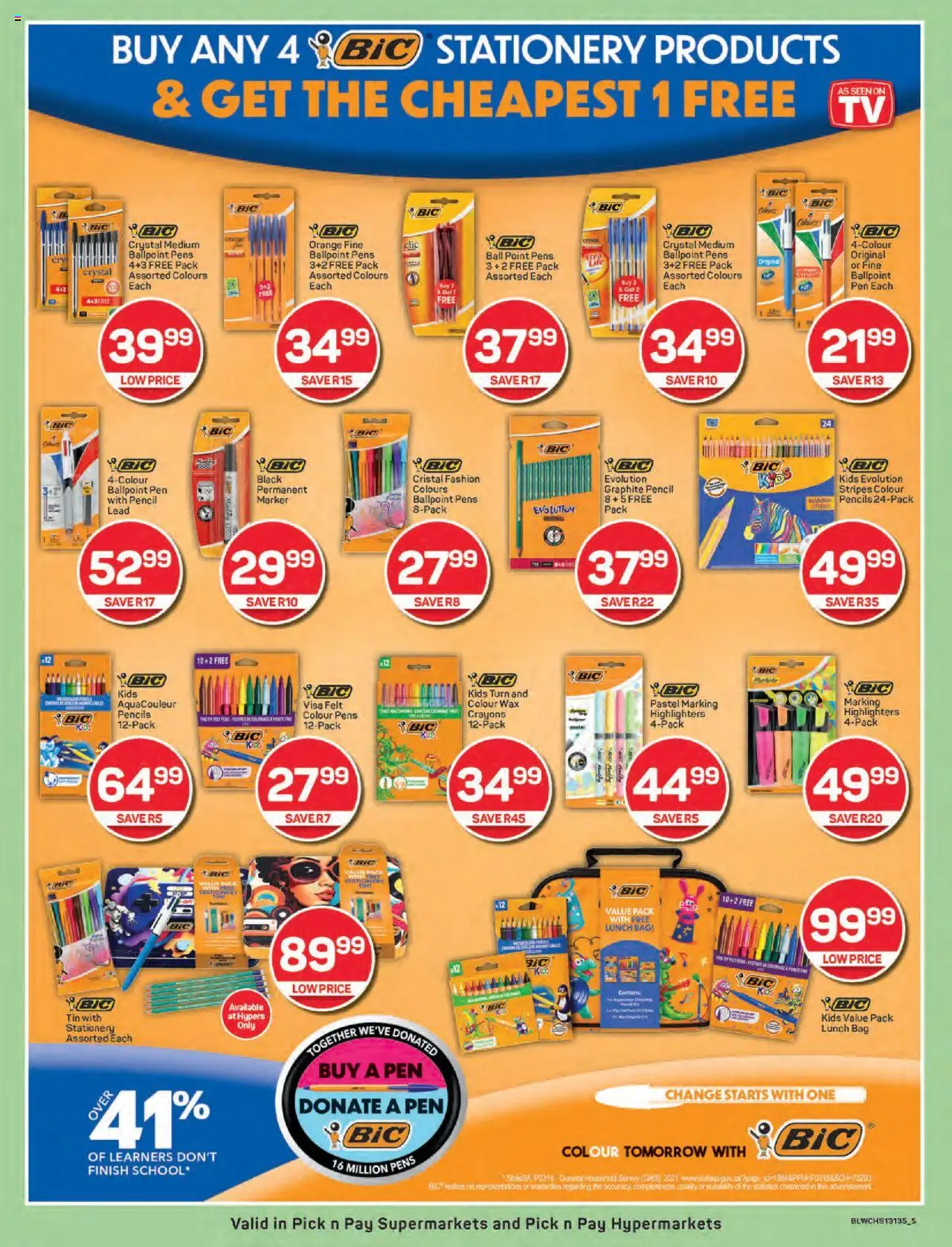 Pick n Pay Western Cape - Back To School Specials from 27/12/2024 - 26/01/2025/2025 > Promotions - page 5