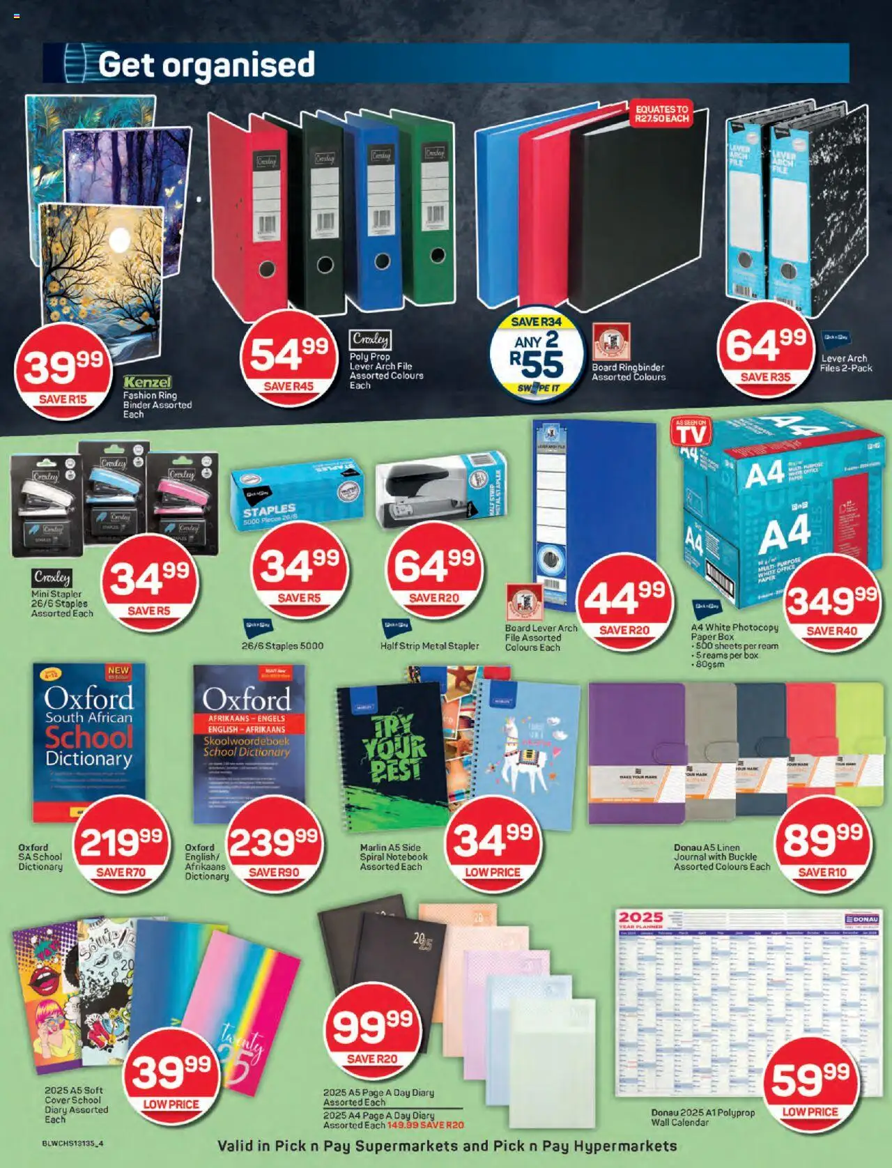 Pick n Pay Western Cape - Back To School Specials from 27/12/2024 - 26/01/2025/2025 > Promotions - page 4