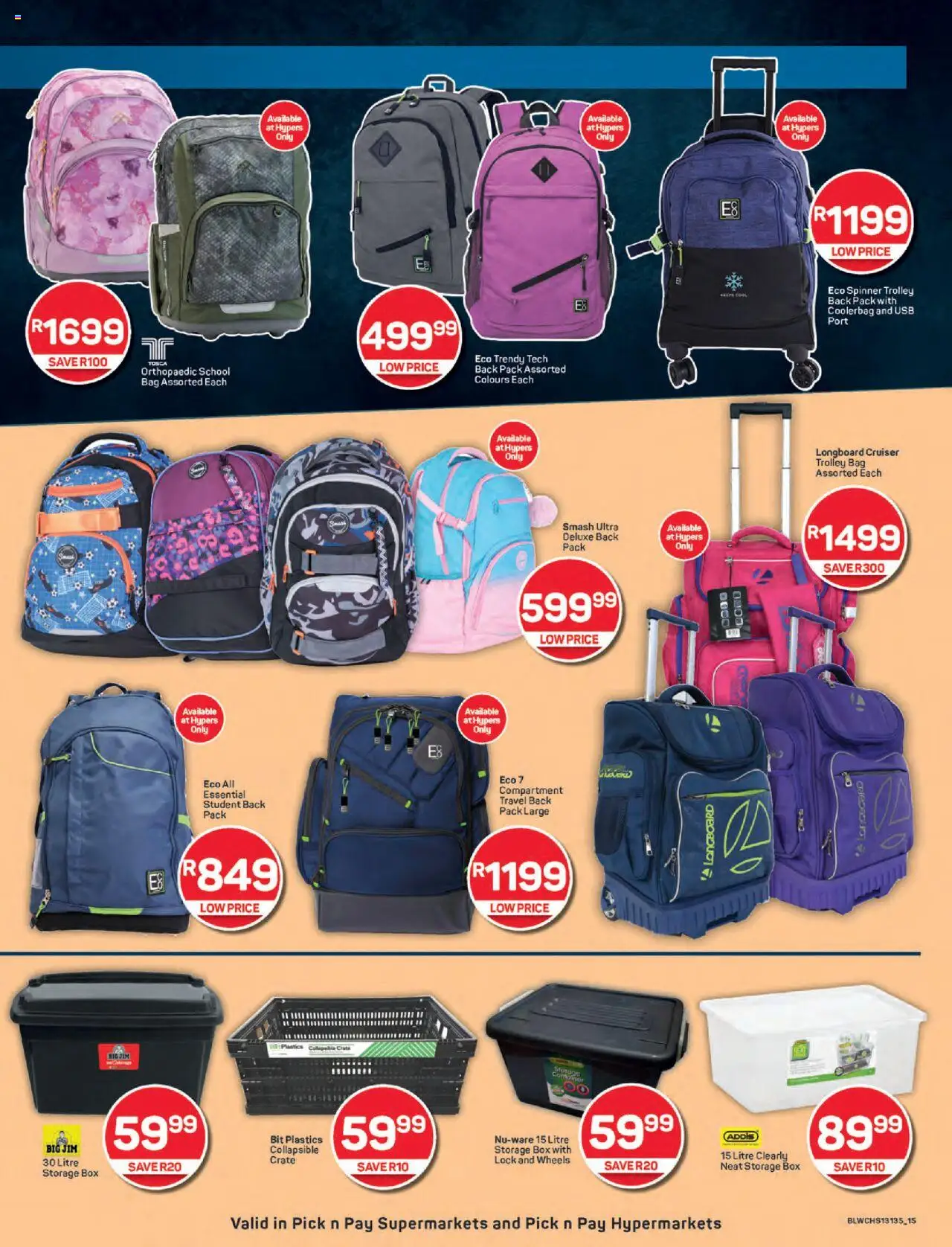 Pick n Pay Western Cape - Back To School Specials from 27/12/2024 - 26/01/2025/2025 > Promotions - page 15