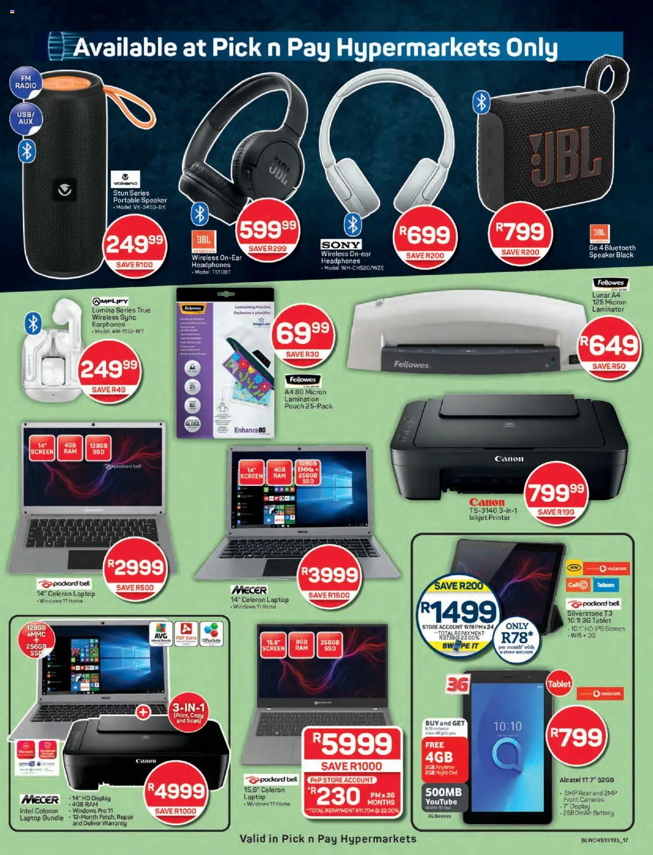 Pick n Pay Western Cape - Back To School Specials from 27/12/2024 - 26/01/2025/2025 > Promotions - page 17