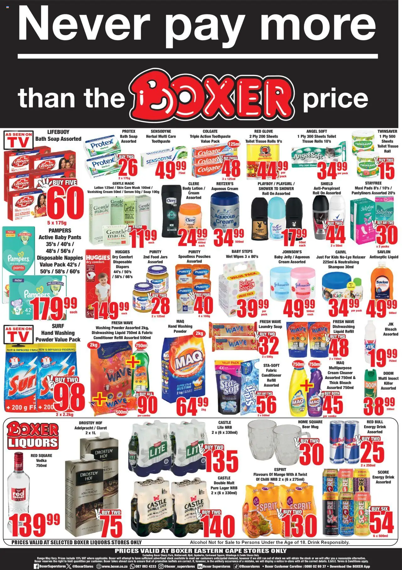 Boxer Eastern Cape - Promotions from 02/01 - 22/01/2025 > Promotions - page 8